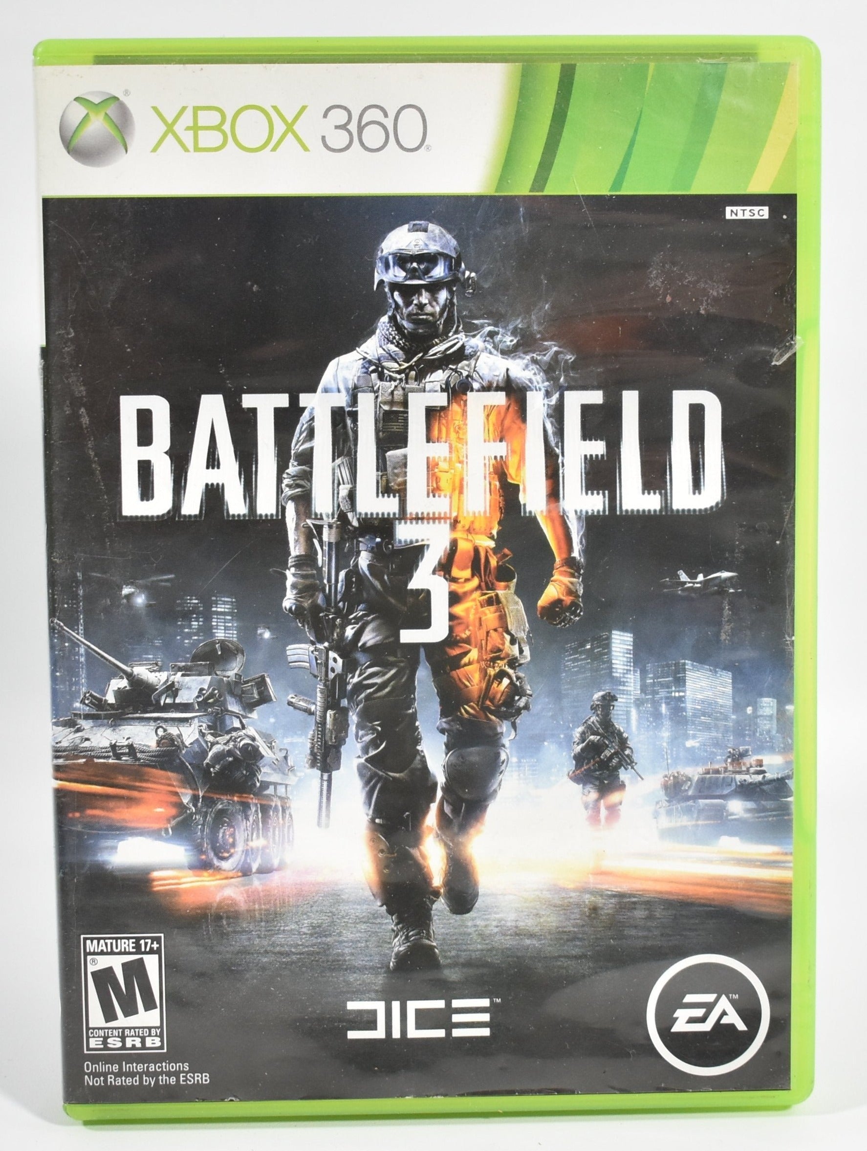 Xbox 360 Video Game Battle Field 3 EA Games Used