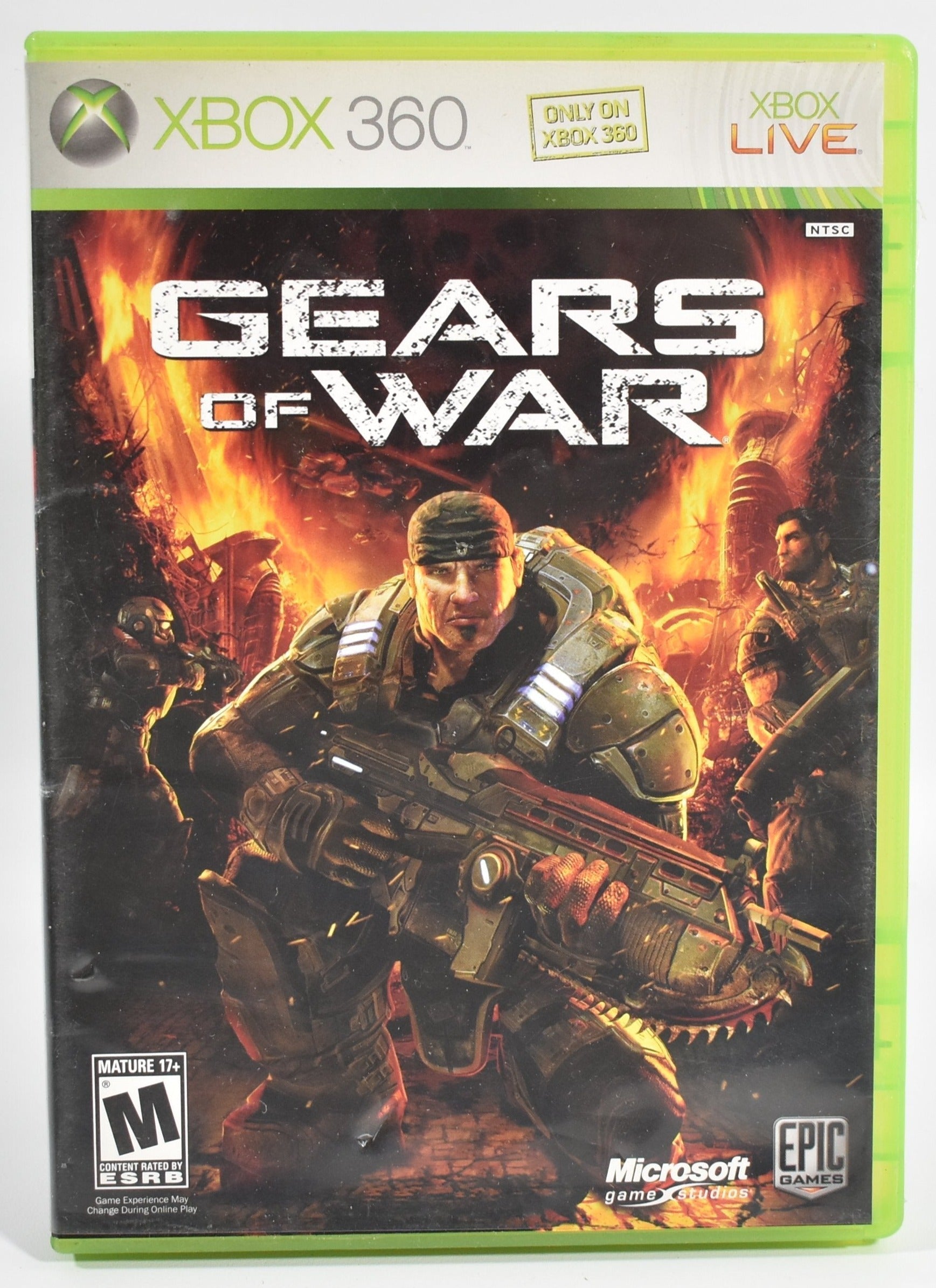 Xbox 360 Video Game Gears of war Used
