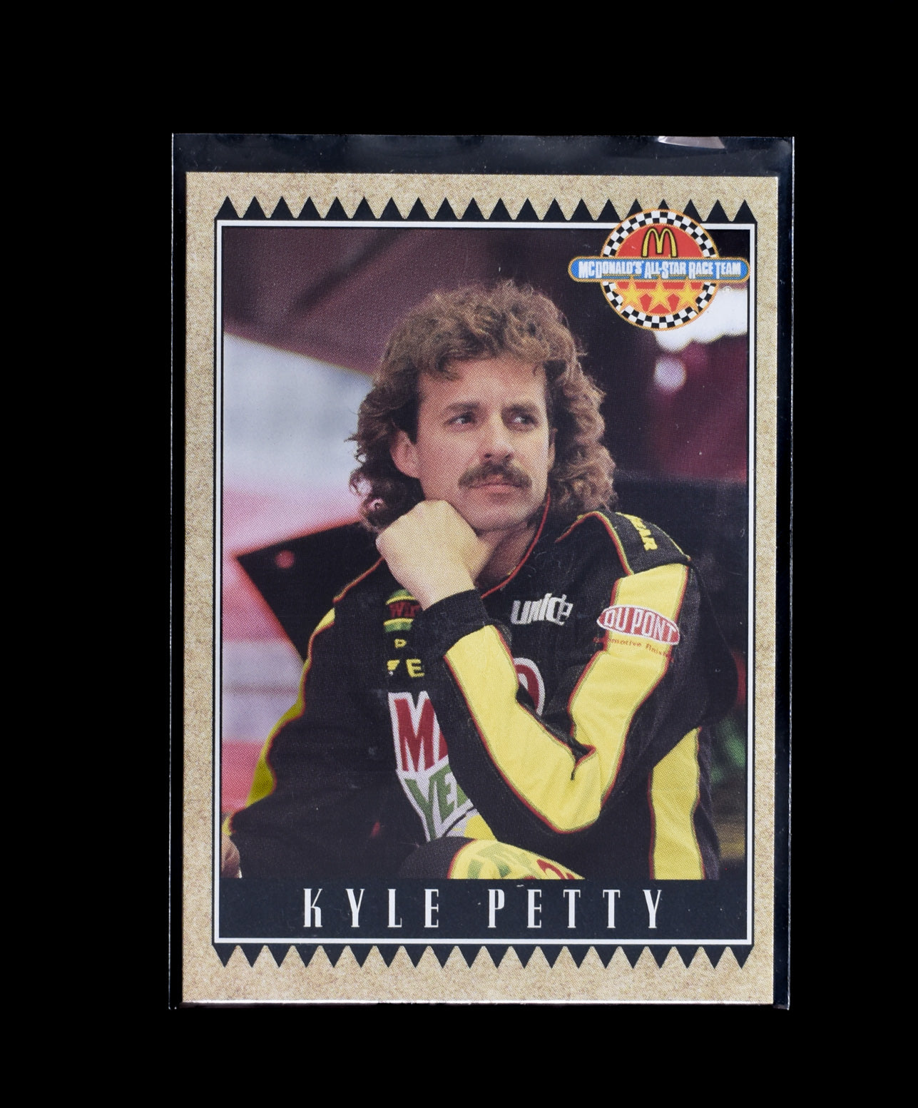 1992 Maxx Racing McDonalds All Star Race Team Card Kyle Petty 35