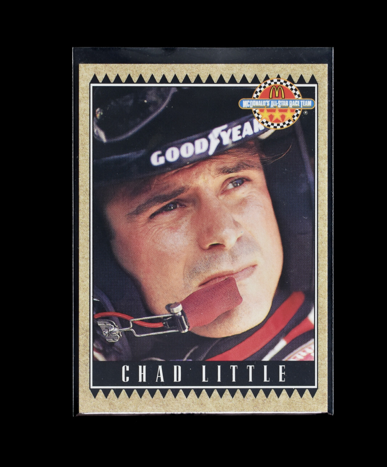 1992 Maxx Racing McDonalds All Star Race Team Card Chad Little 32