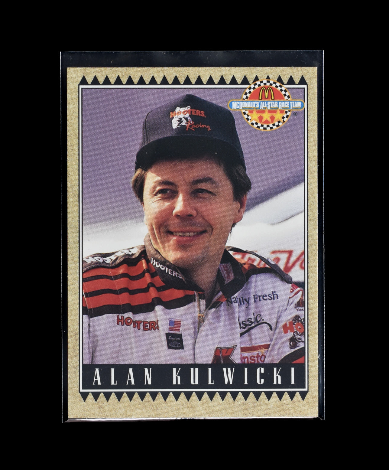 Alan Kulwicki 20 1992 Maxx Racing McDonalds All Star Race Team Card