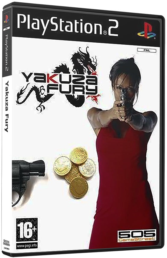 Yakuza Fury PS2 Sony Playstation 2 Used Video GamePS2