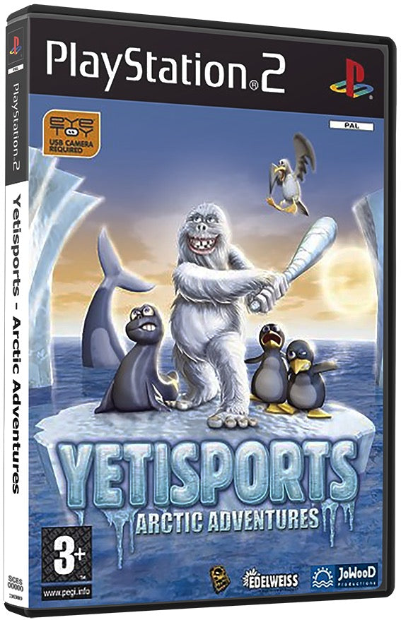 Yetisports - Arctic Adventures PS2 Sony Playstation 2 Used Video GamePS2