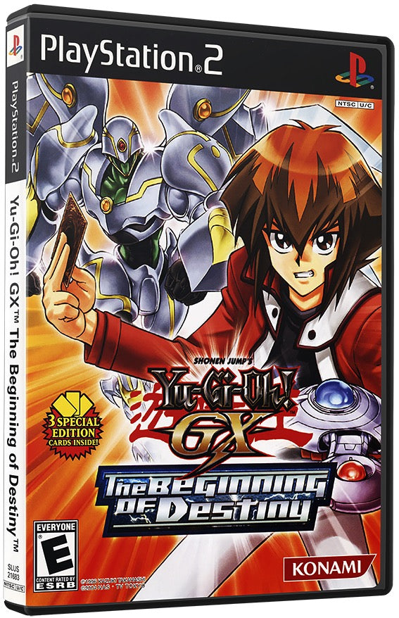 Yu-Gi-Oh! GX - The Beginning of Destiny PS2 Sony Playstation 2 Used Video GamePS2