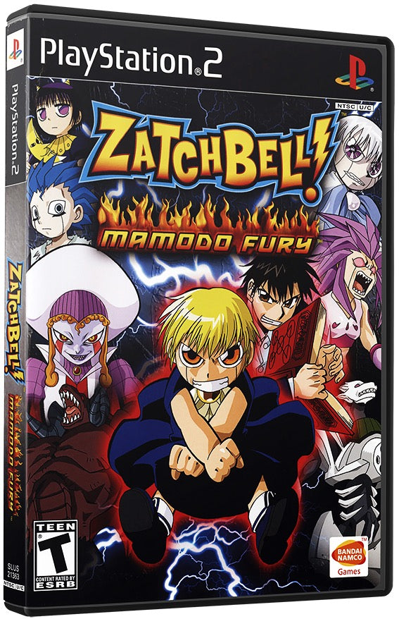 Zatch Bell! Mamodo Fury PS2 Sony Playstation 2 Used Video GamePS2