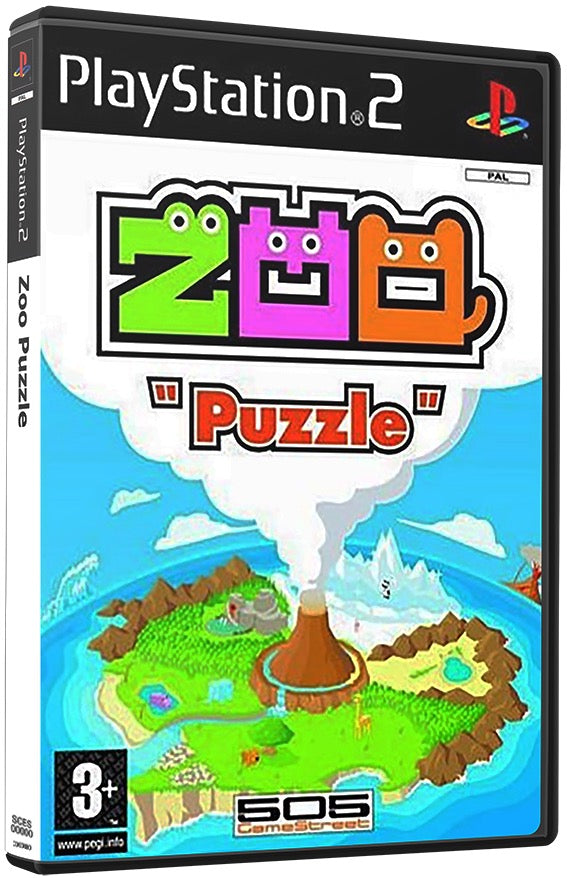 Zoo Puzzle PS2 Sony Playstation 2 Used Video GamePS2