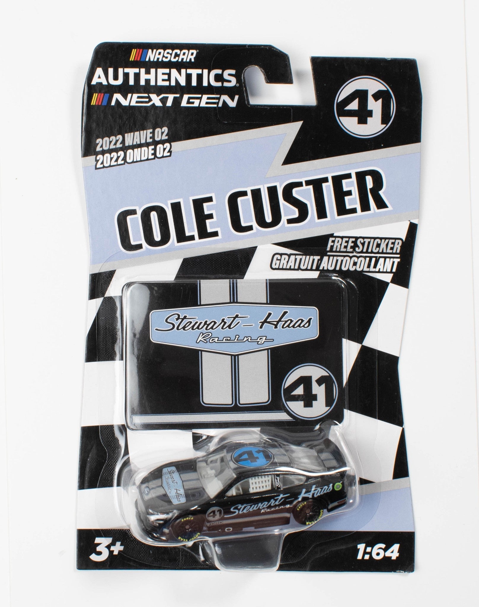 Nascar Authentics Next Gen 2022 Wave 02 Car 41 Cole Custer NEW