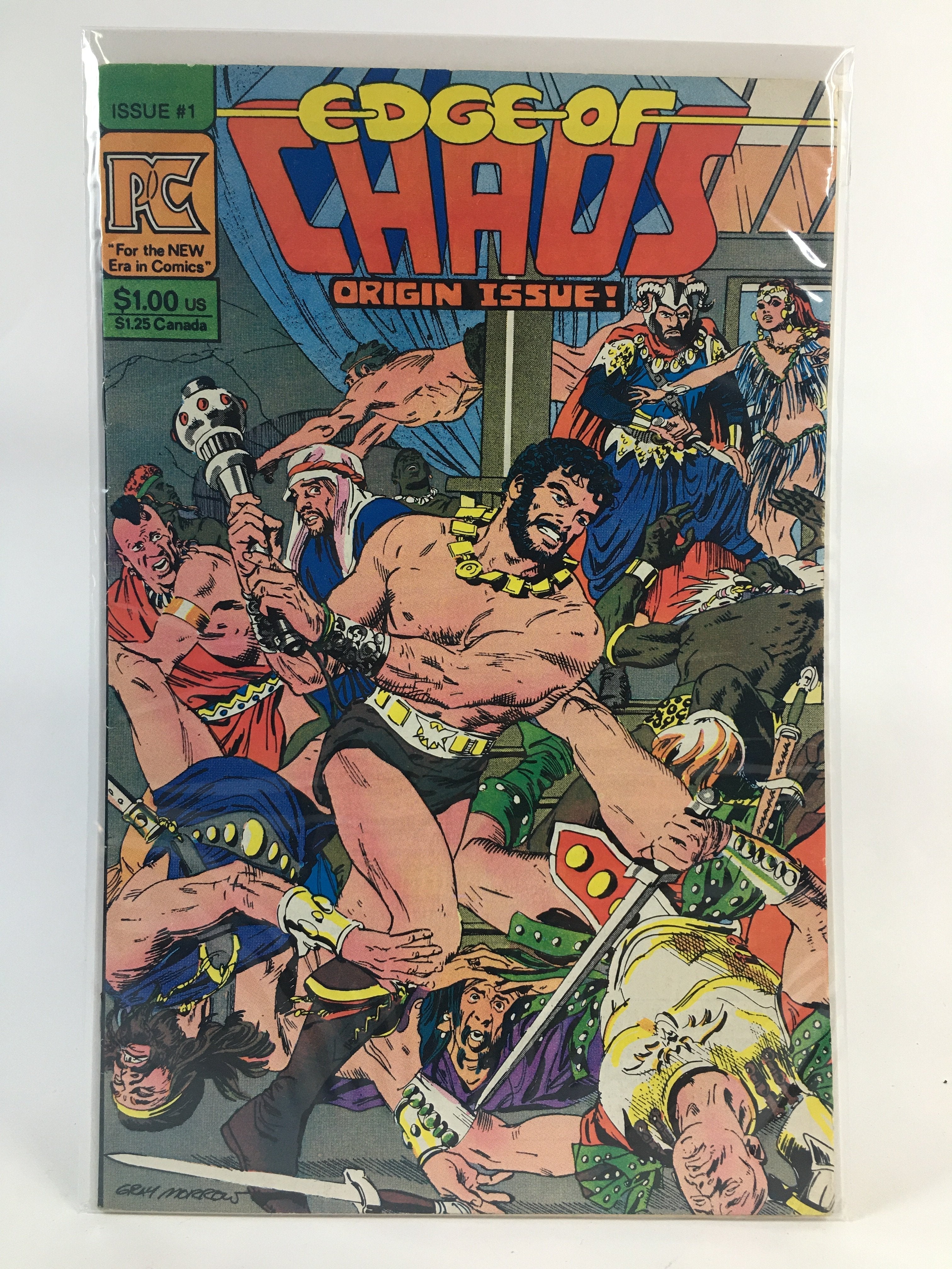 Edge of chaos origin issue: Issue #1 PC comics