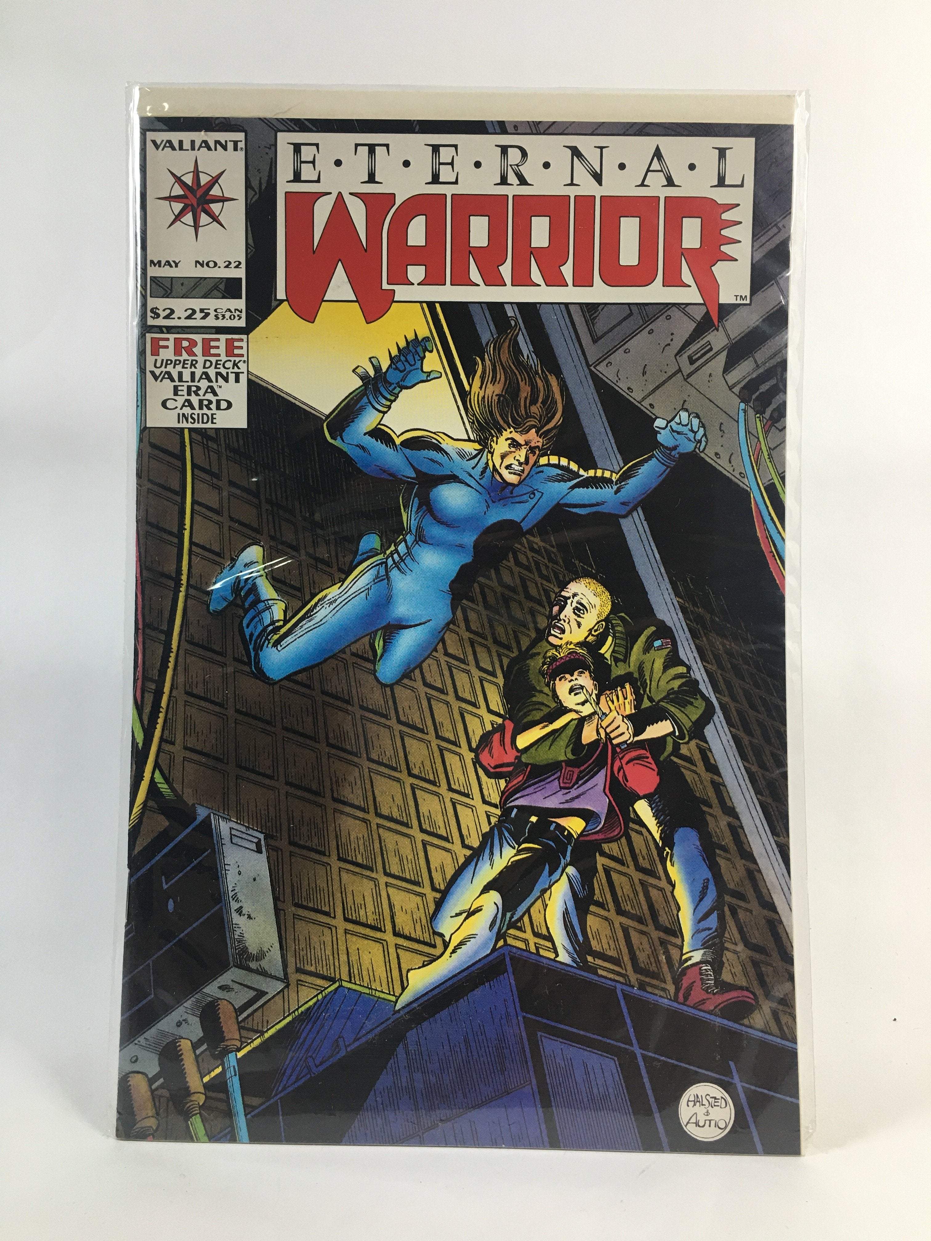 Eternal warrior Valiant May no.22 Valiant era card inside