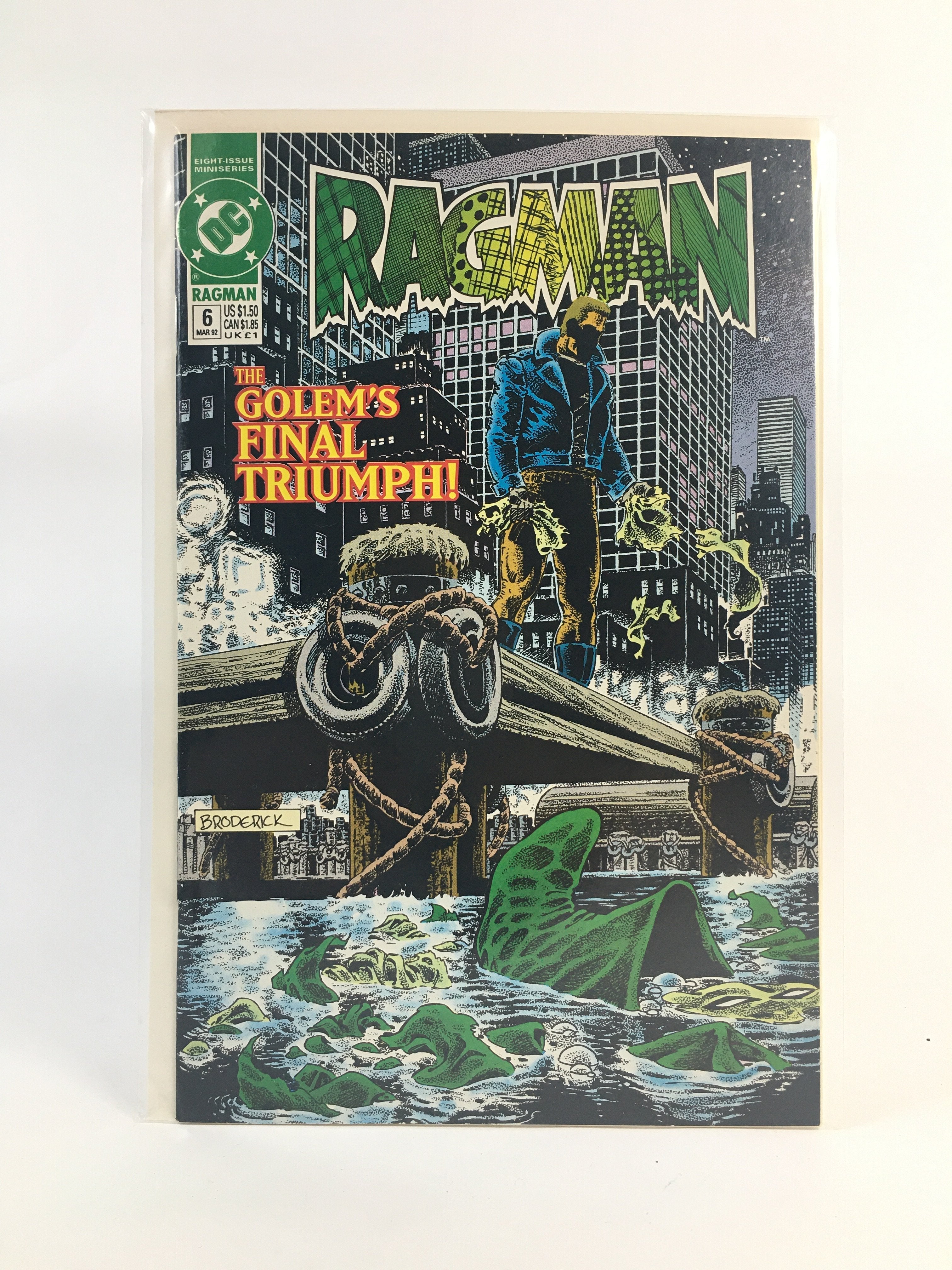 Ragman The Golems Final Triumph 6 mar 92 DC COMICS