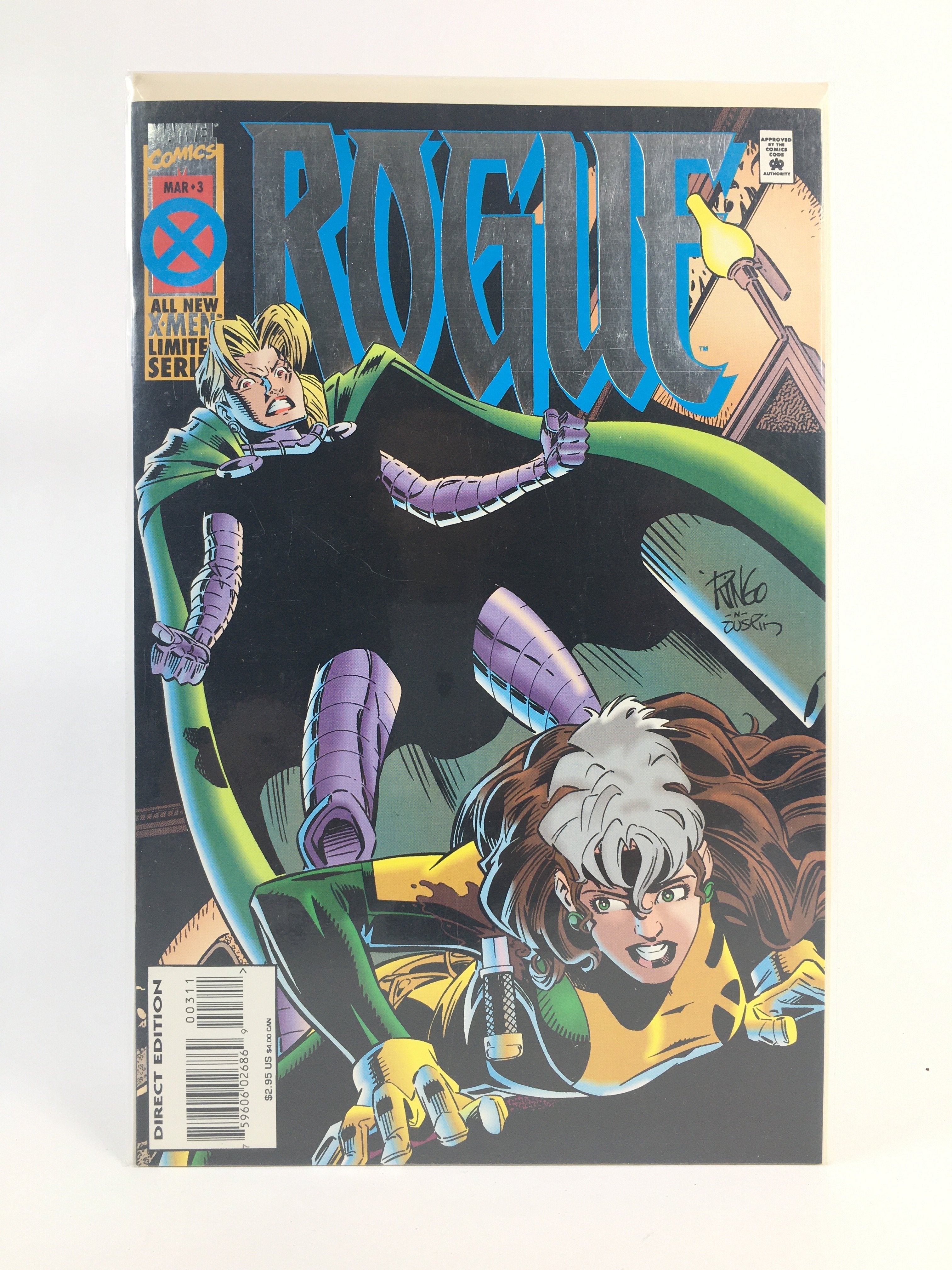 Rogue Mar 3 Xmen series Marvel comics