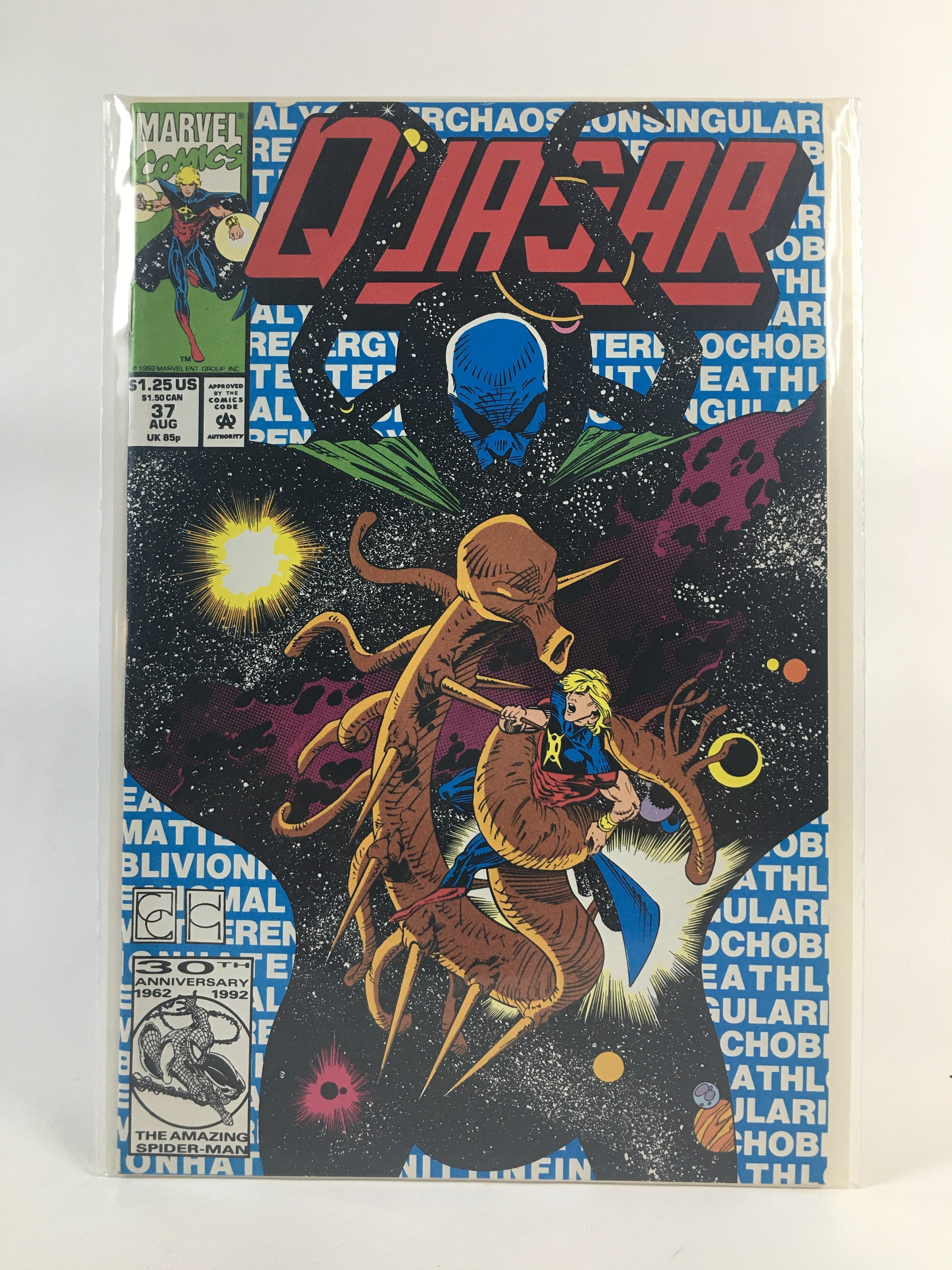 Quasar 37 Aug Marvel comics 1992