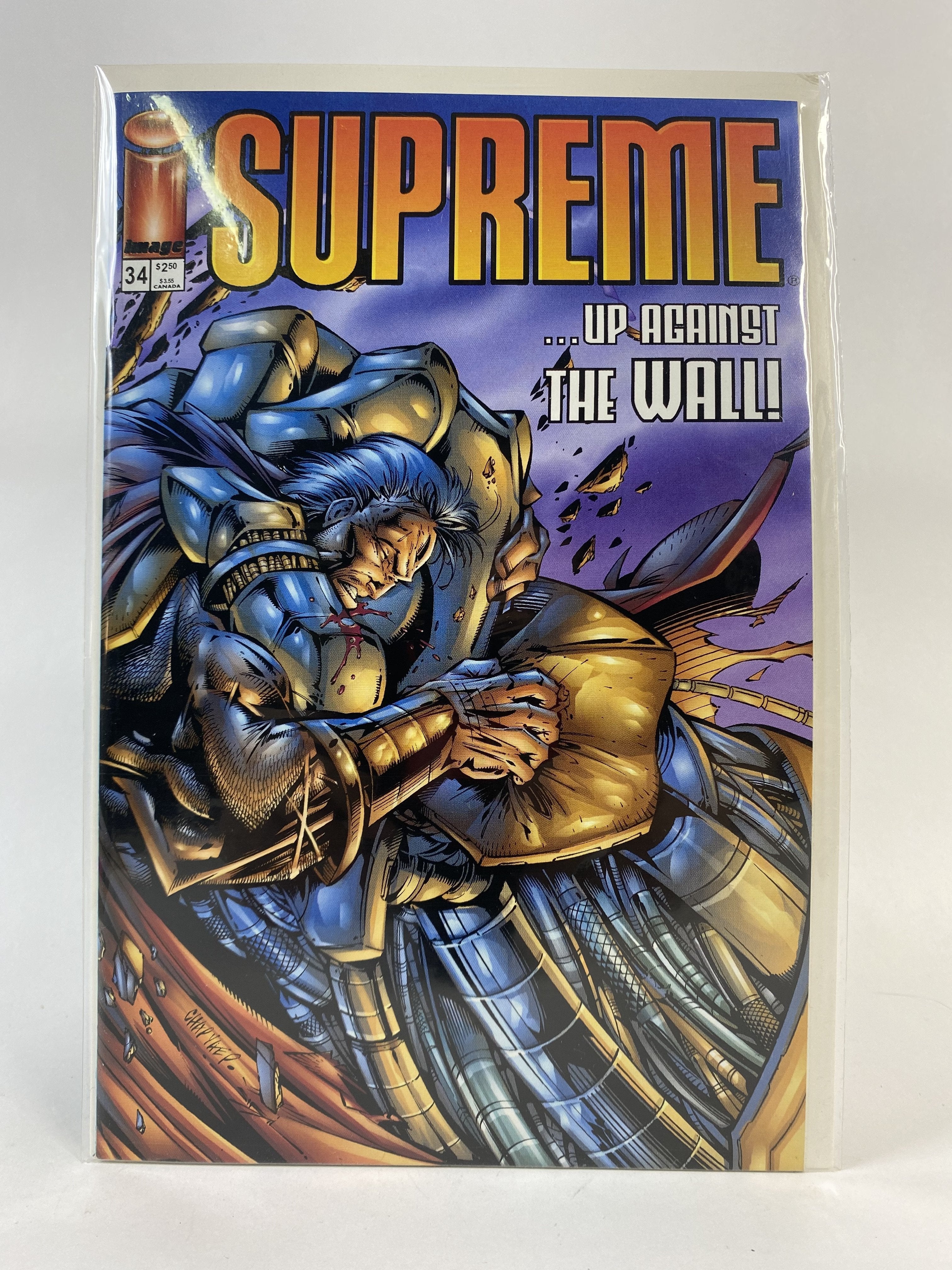 Supreme Up Against The Wall! 34 Image comics