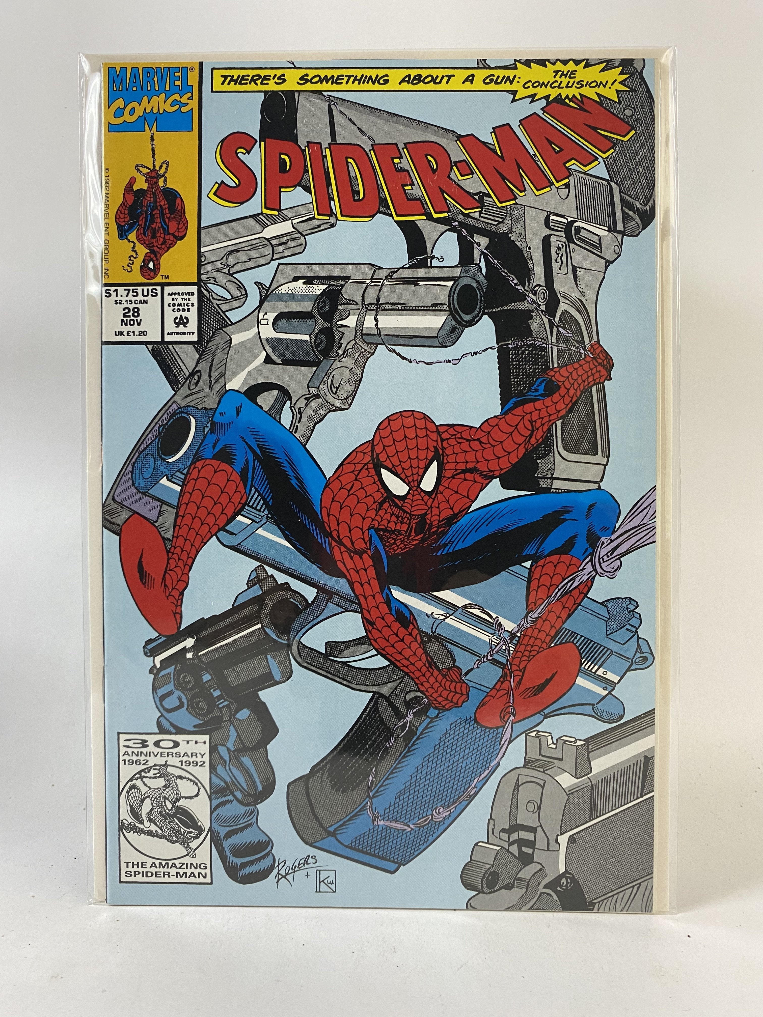 Spiderman 28 nov 1992 Marvel Comics