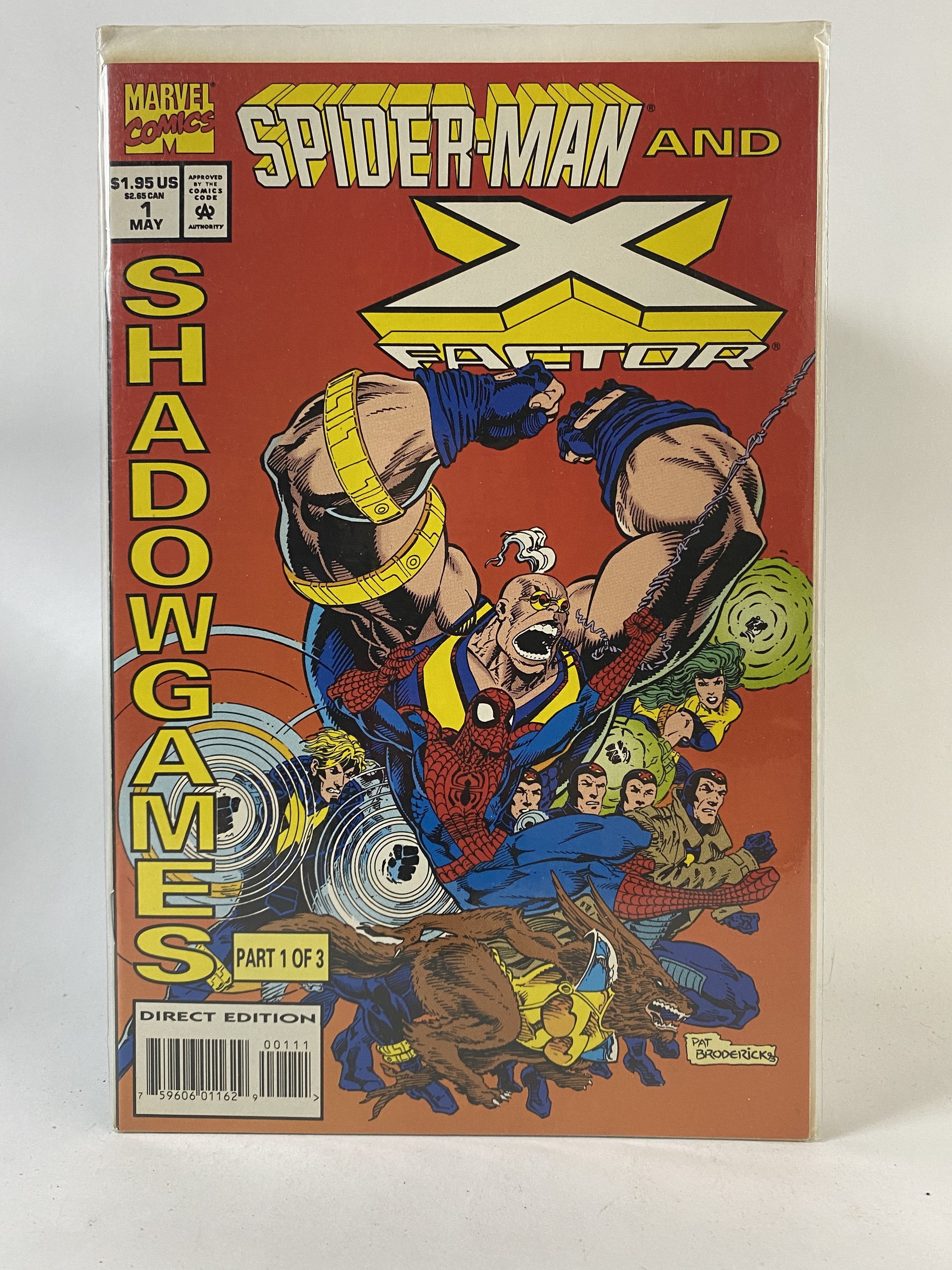 Spiderman and x factor Shadowgames part 1 of 3, 1 may Marvel Comics