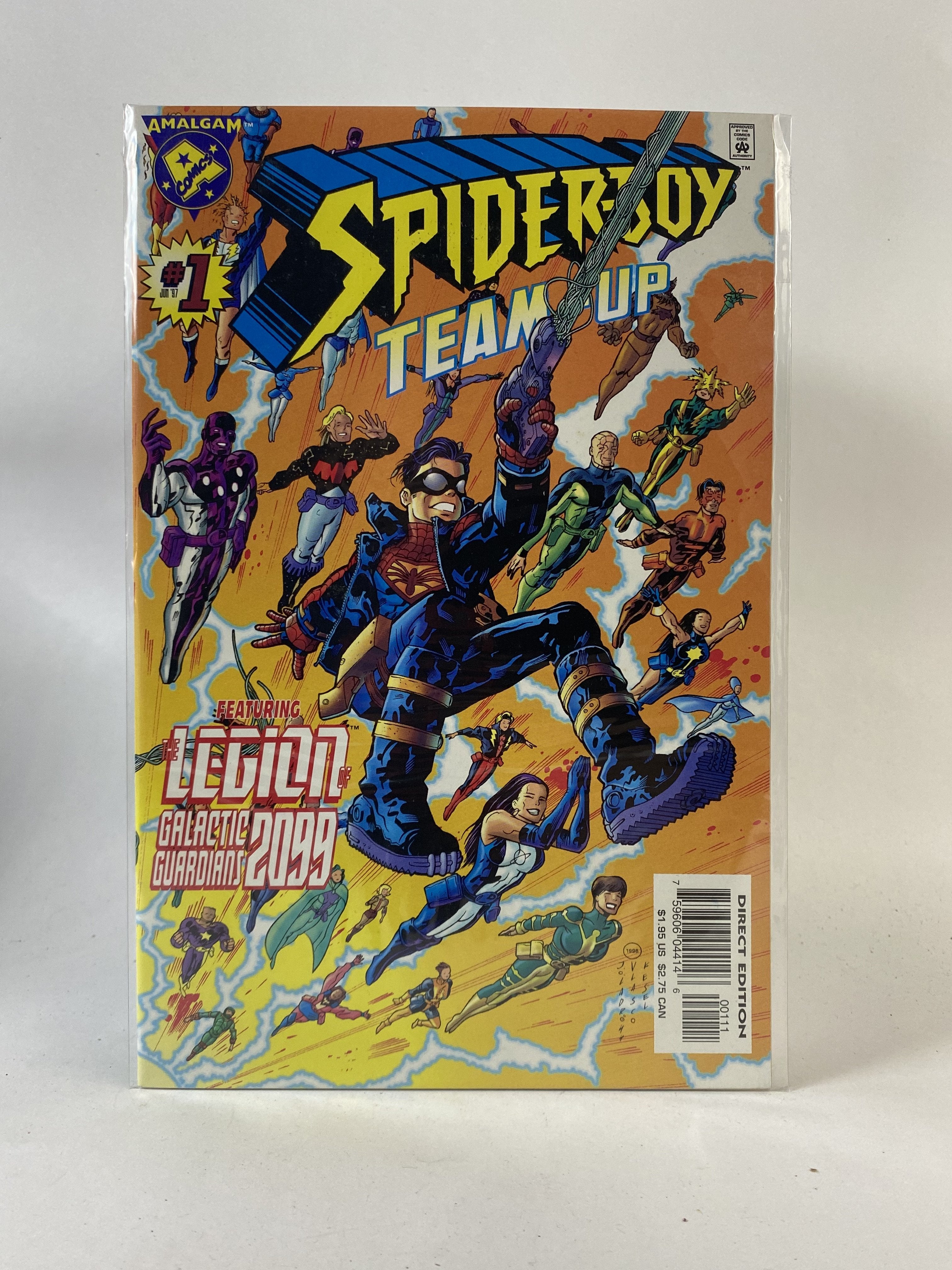 Spider-boy Team up #1 Amalgam comic