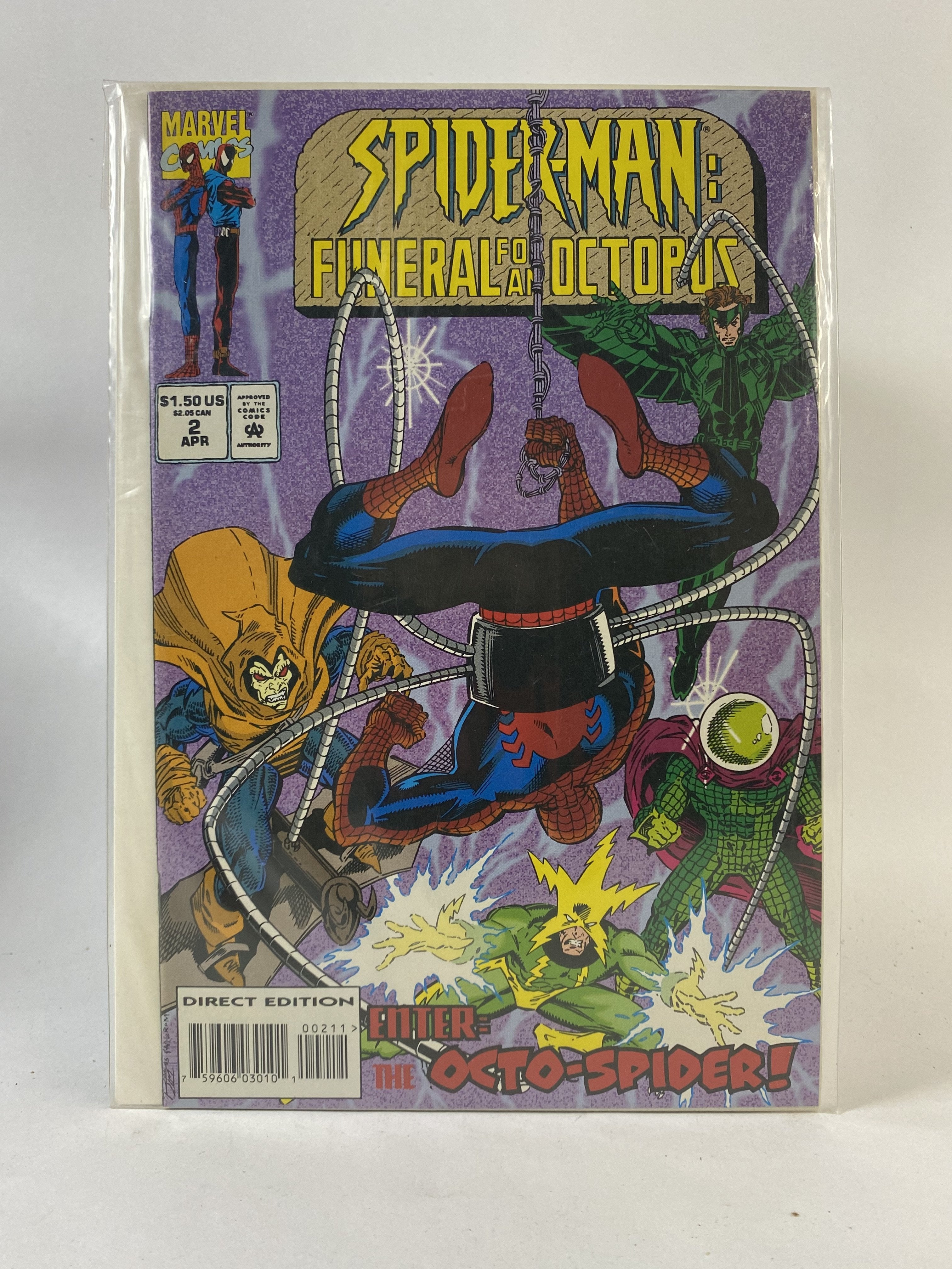Spiderman: Funeral for an octopus Apr 2 Marvel Comics