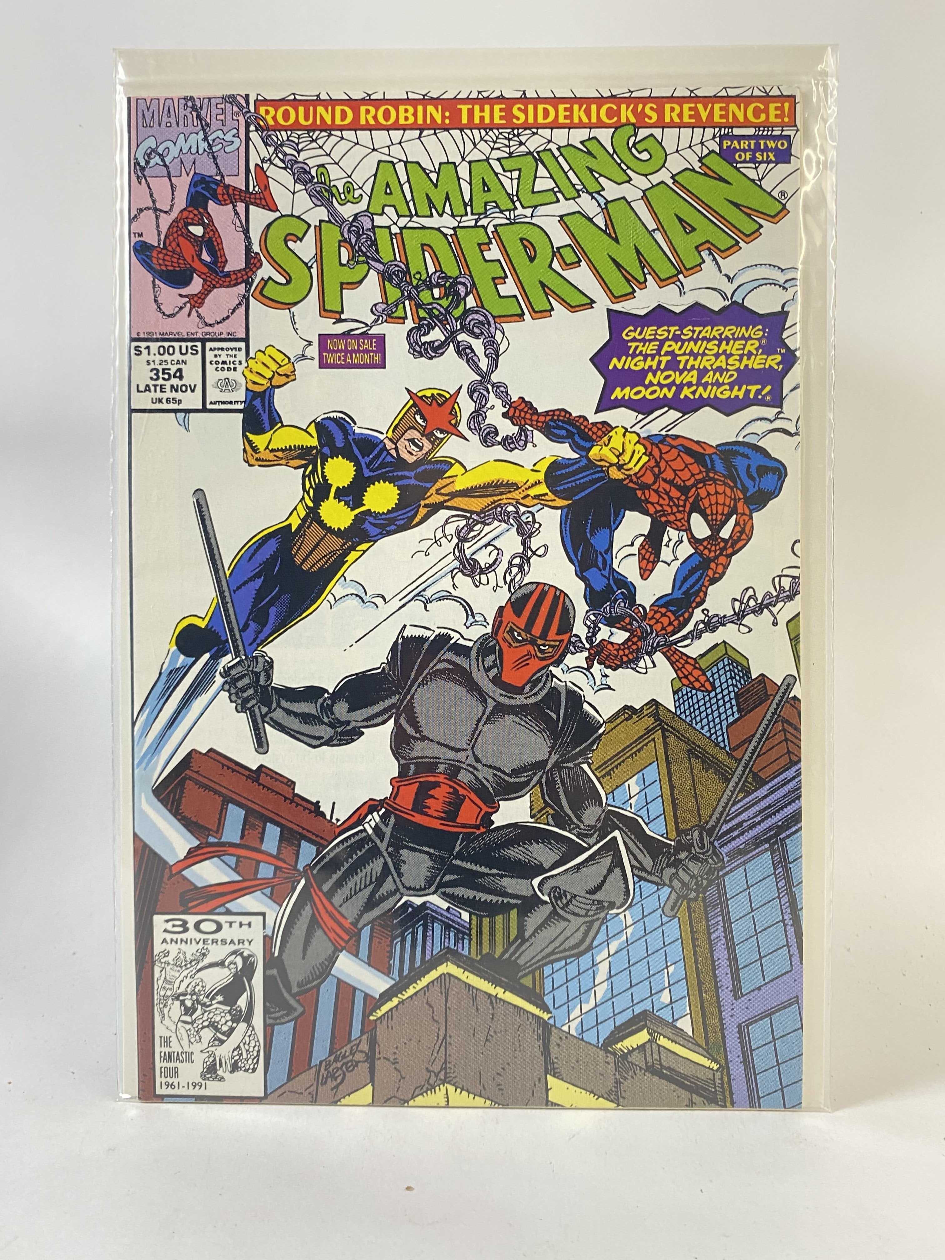 The Amazing spiderman 354 Late Nov Marvel Comics