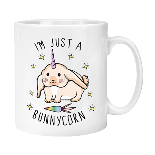 Im Just a Bunny Corn Coffee Cup