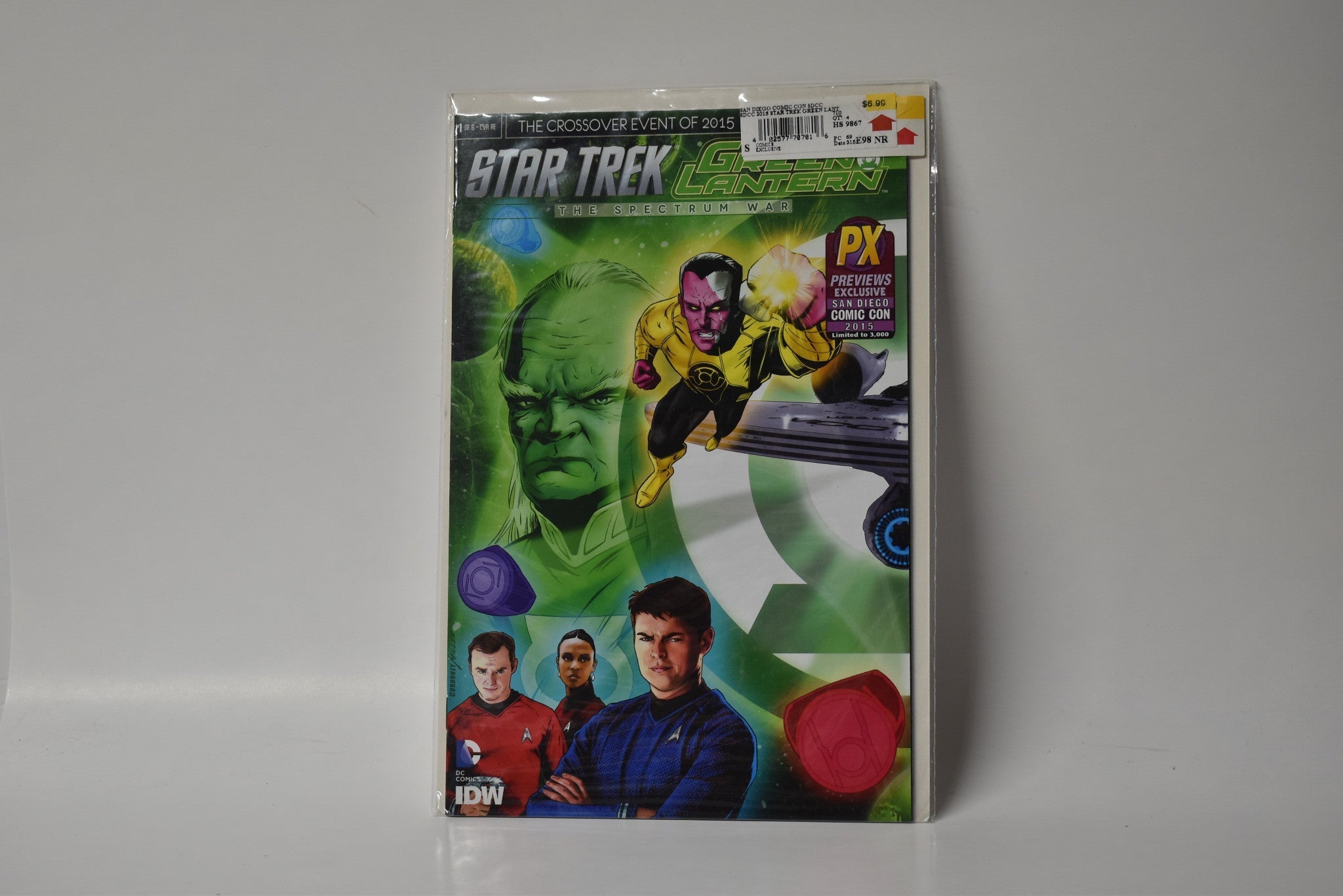 Star Trek Green Lantern Px Previews Exclusive San Diego Comic Con the Spectrum W