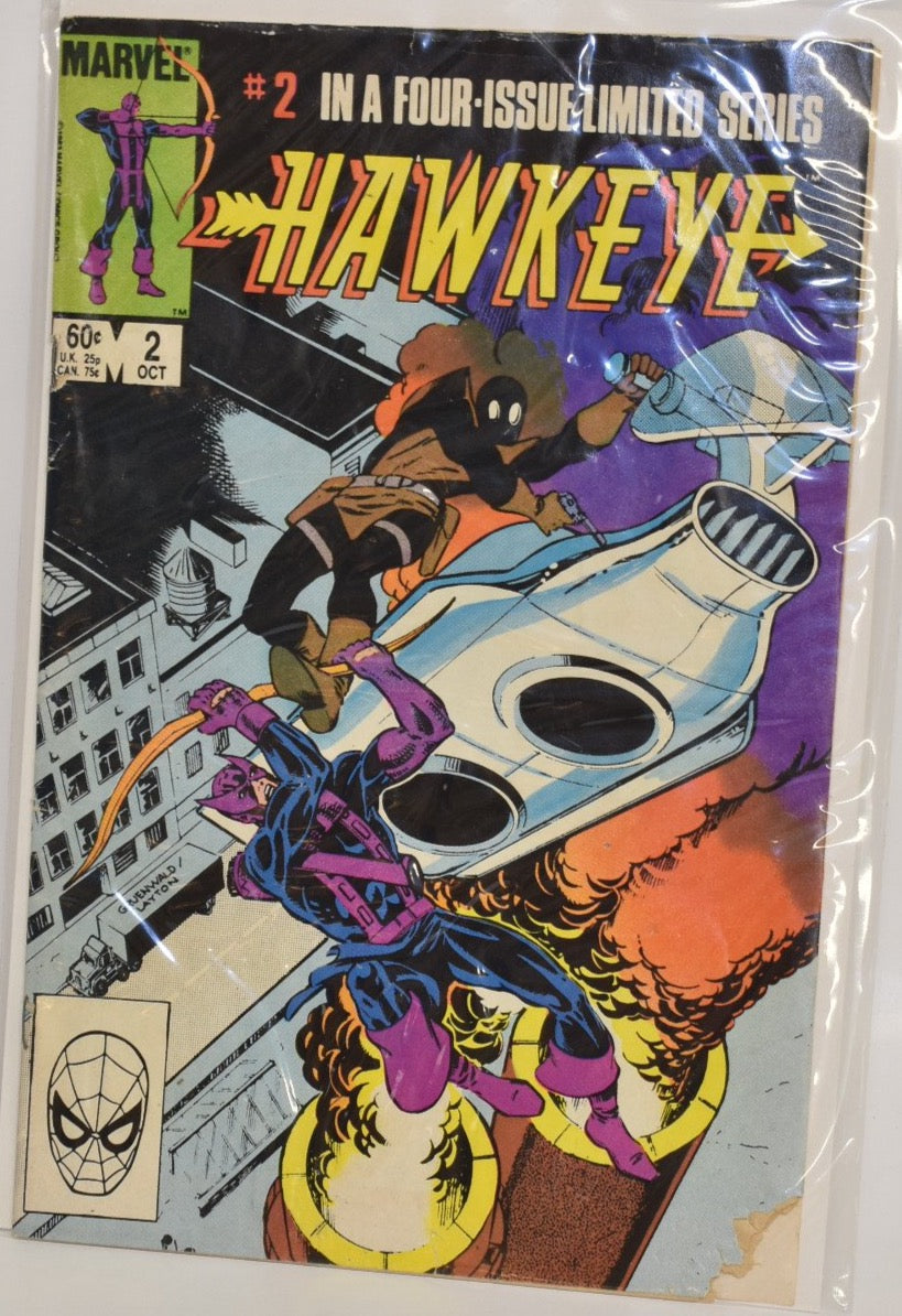 Hawk Eye 2 Comic Book Two in a four issue Limited Series