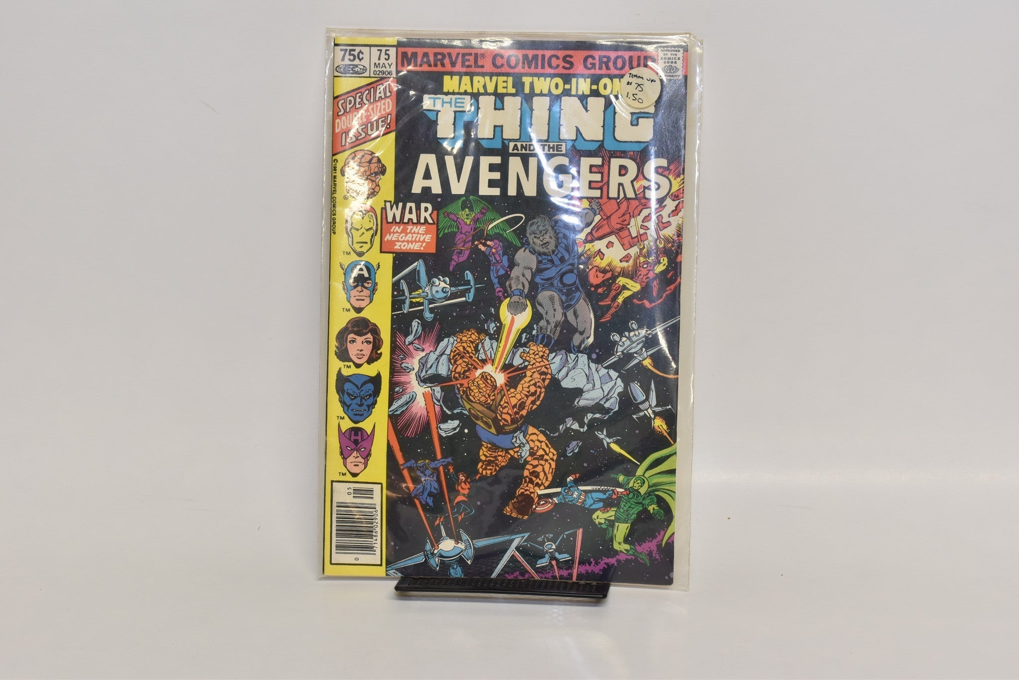 The Thing and The Avengers 75 May 02906 Marvel Comic Books