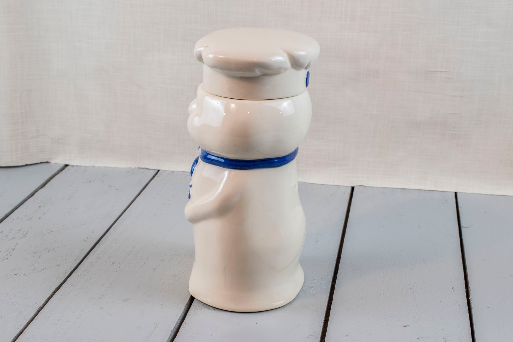 Pillsbury Doughboy Cookie Jar Ceramic Collectible 1973