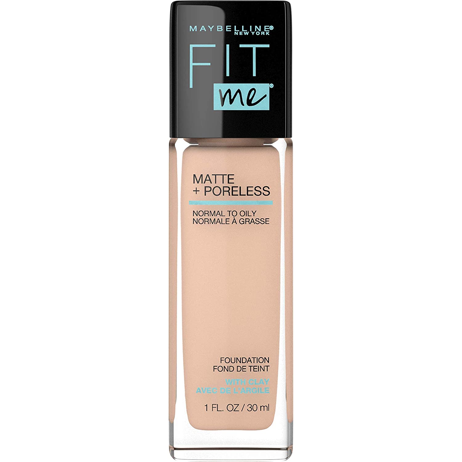 CREAMY BEIGE Fit Me Matte + Poreless Liquid Foundation