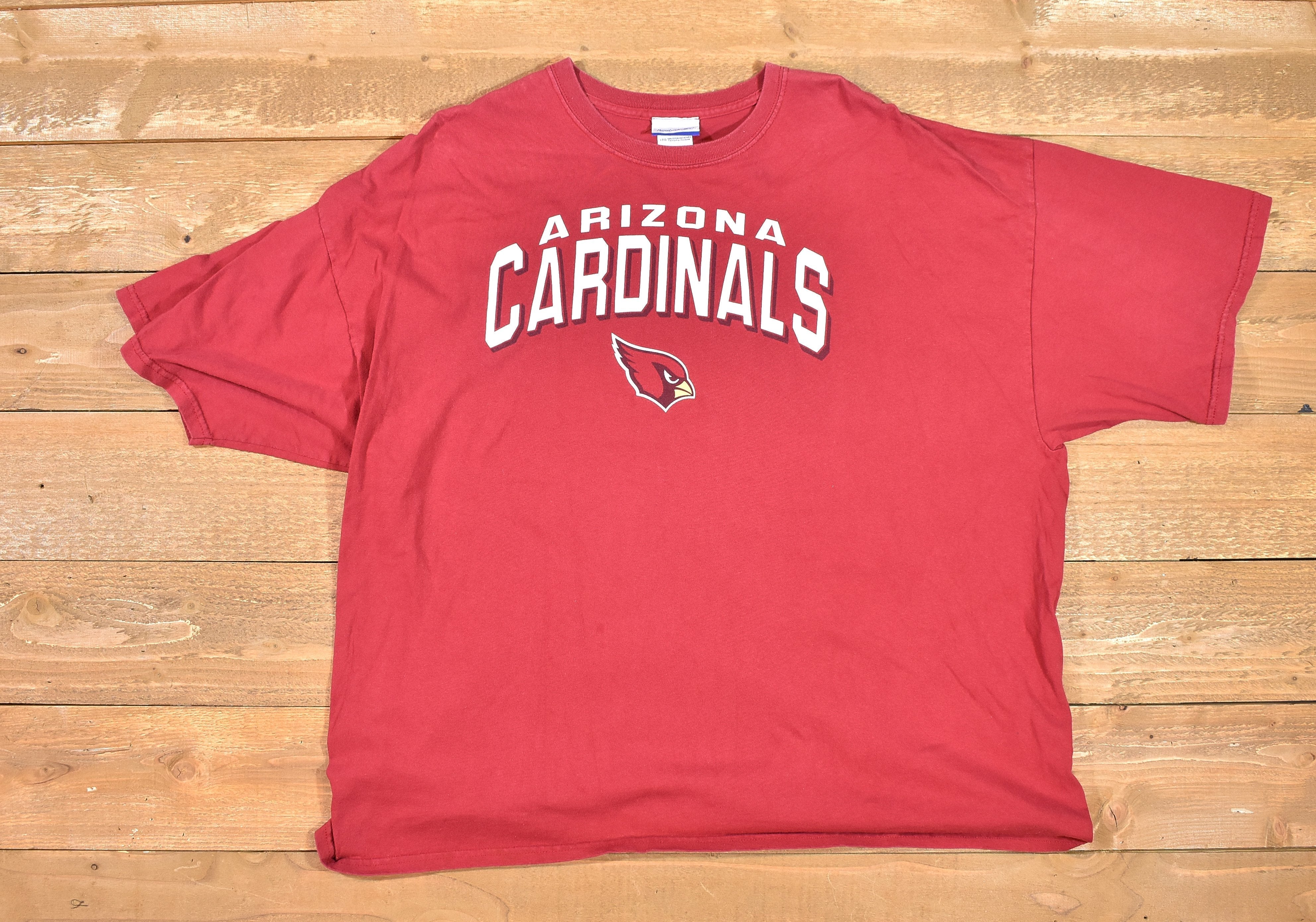 Arizona cardinals Football team shirt XXL Mens tee Team Apparel NFL Shirt Used F