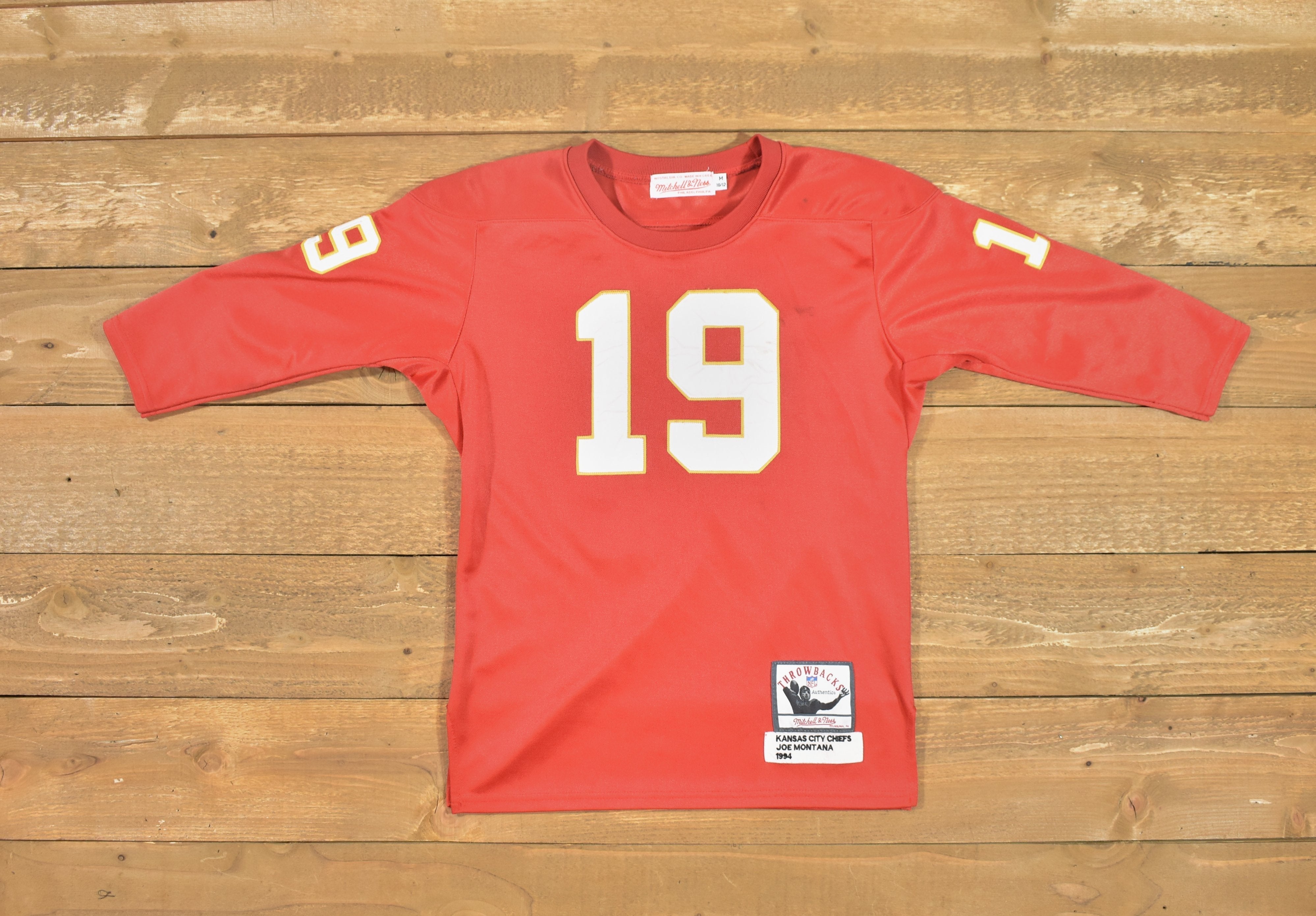 Kansas City Chiefs Jersey 19 medium Authentic Jersey Mitchell and ness 10/12 Thr
