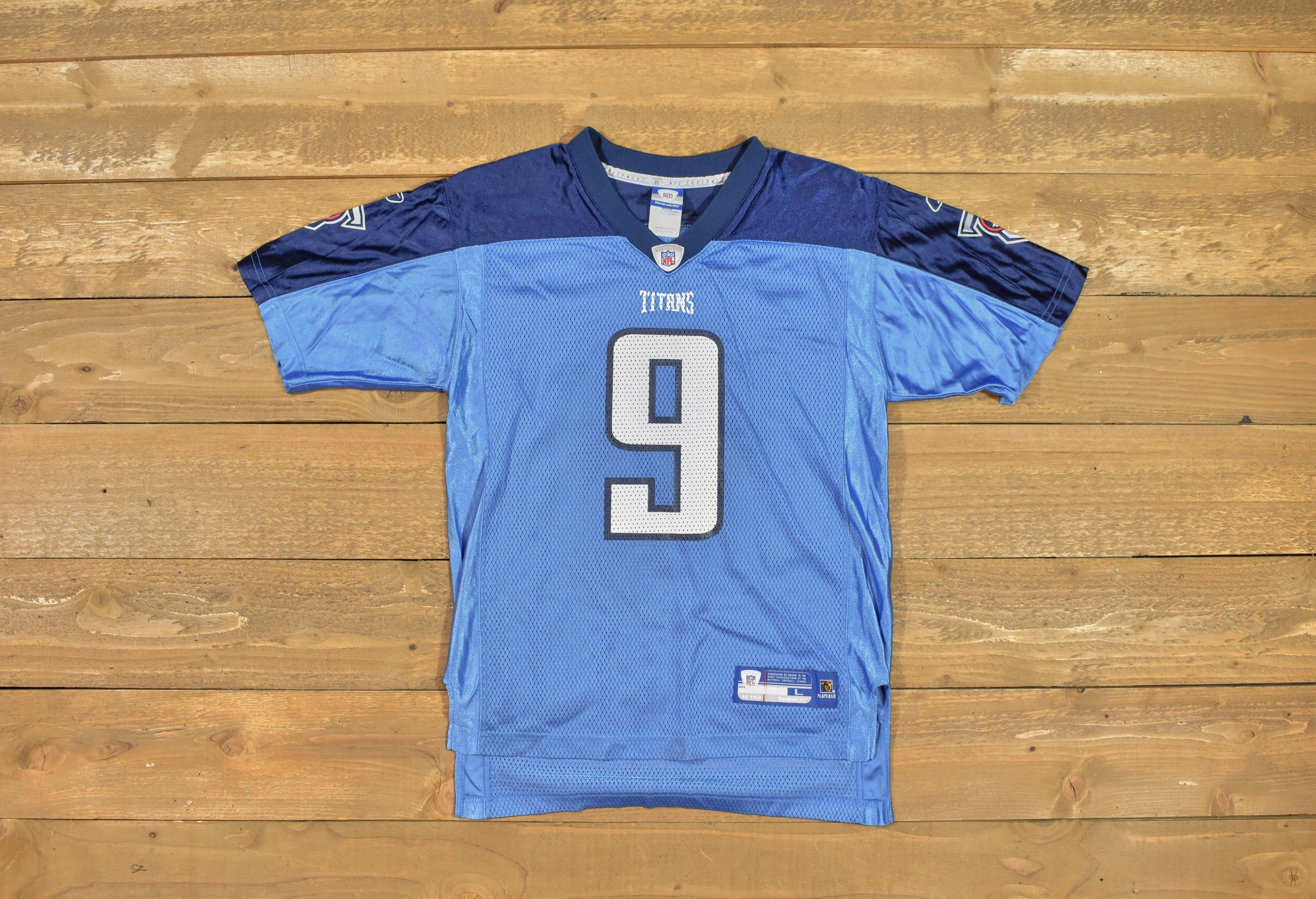 Tennessee Titans Large youth jersey Mcnair used NFL Jersey Authentic Reebok