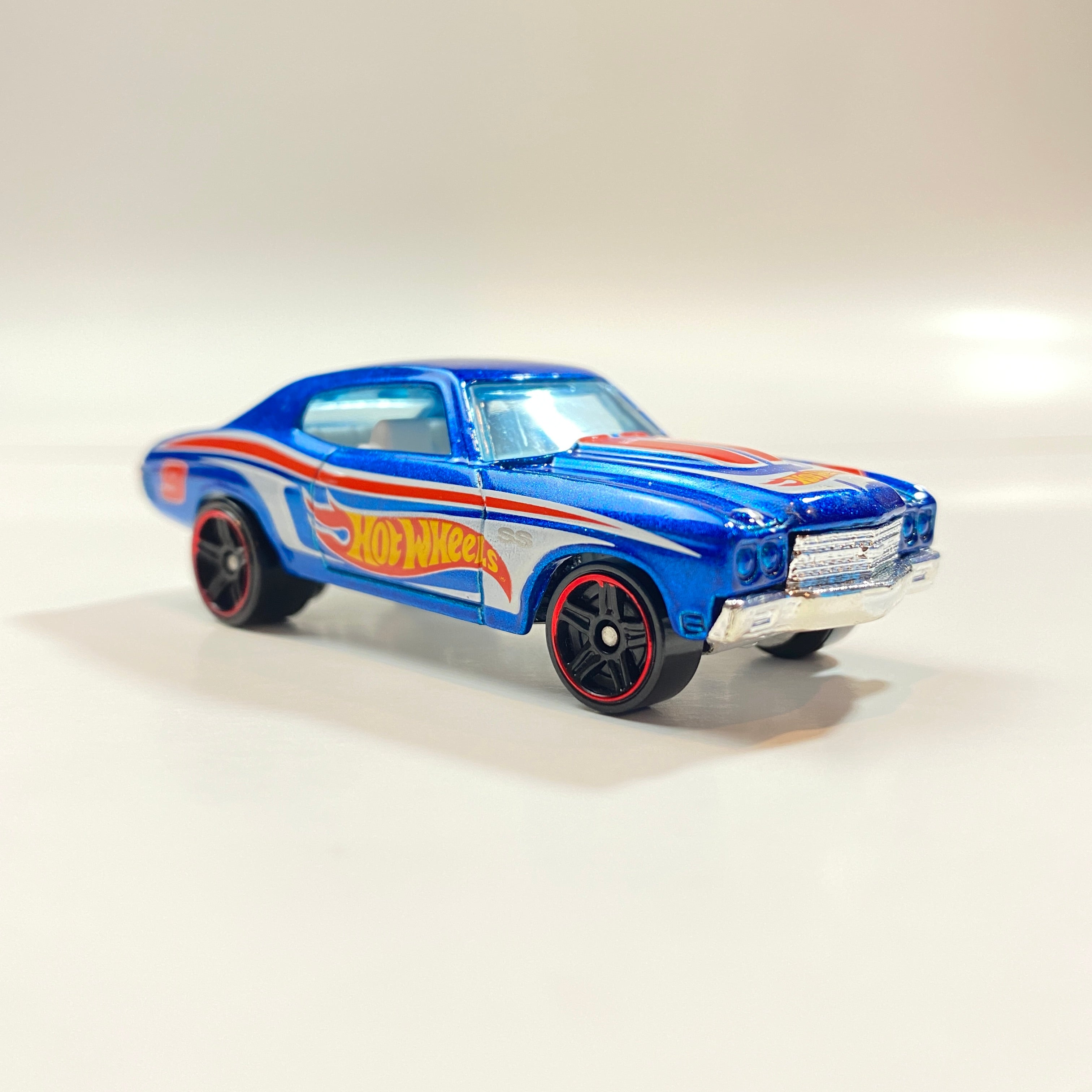 Super Rare - First Edition 1998 Hot Wheels 1970 CHEVELLE SS Blue Metallic NM