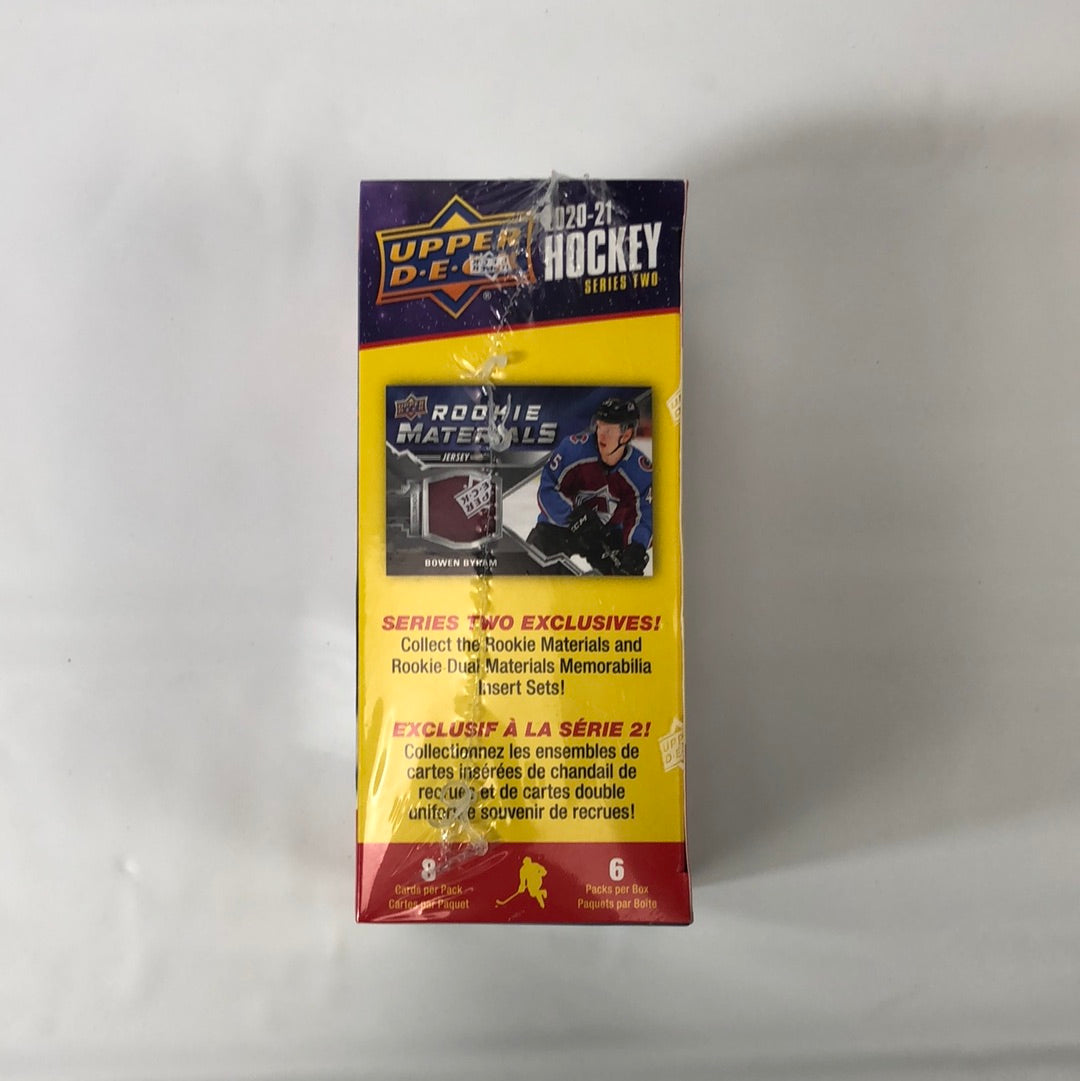 Upper Deck 2020-21 Hockey Series 2 Box set NHL Cards NEW