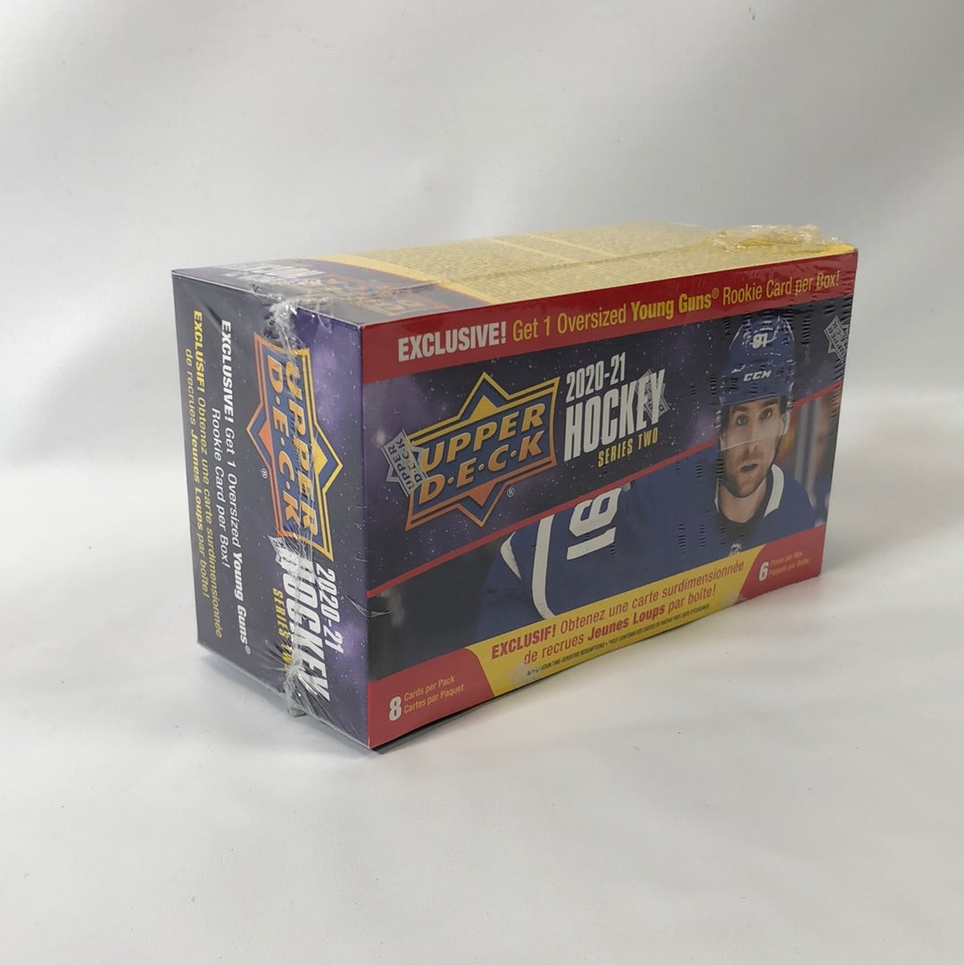 Upper Deck 2020-21 Hockey Series 2 Box set NHL Cards NEW