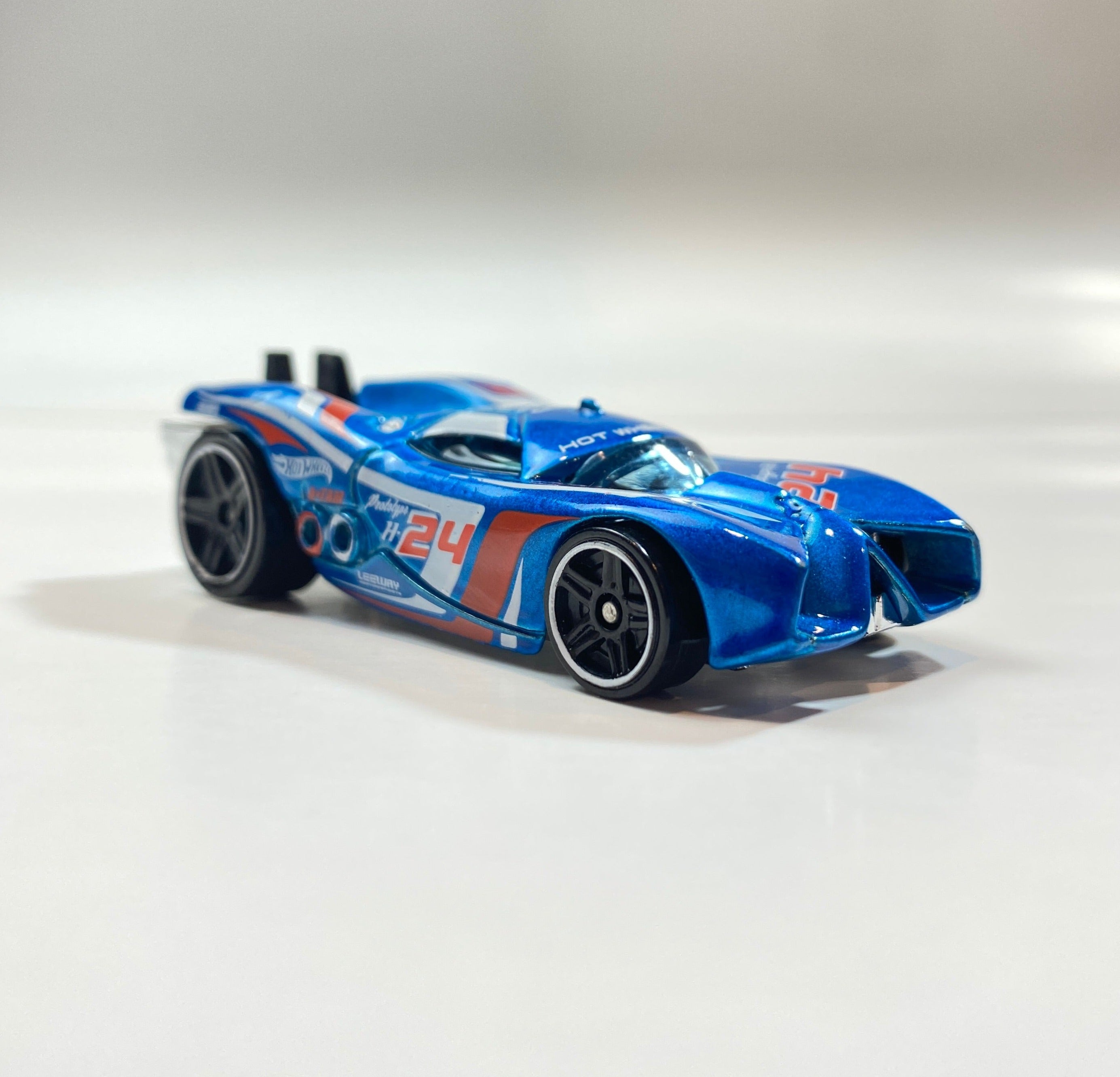 2007 Mattel 1186 Prototype H 24 Blue Used
