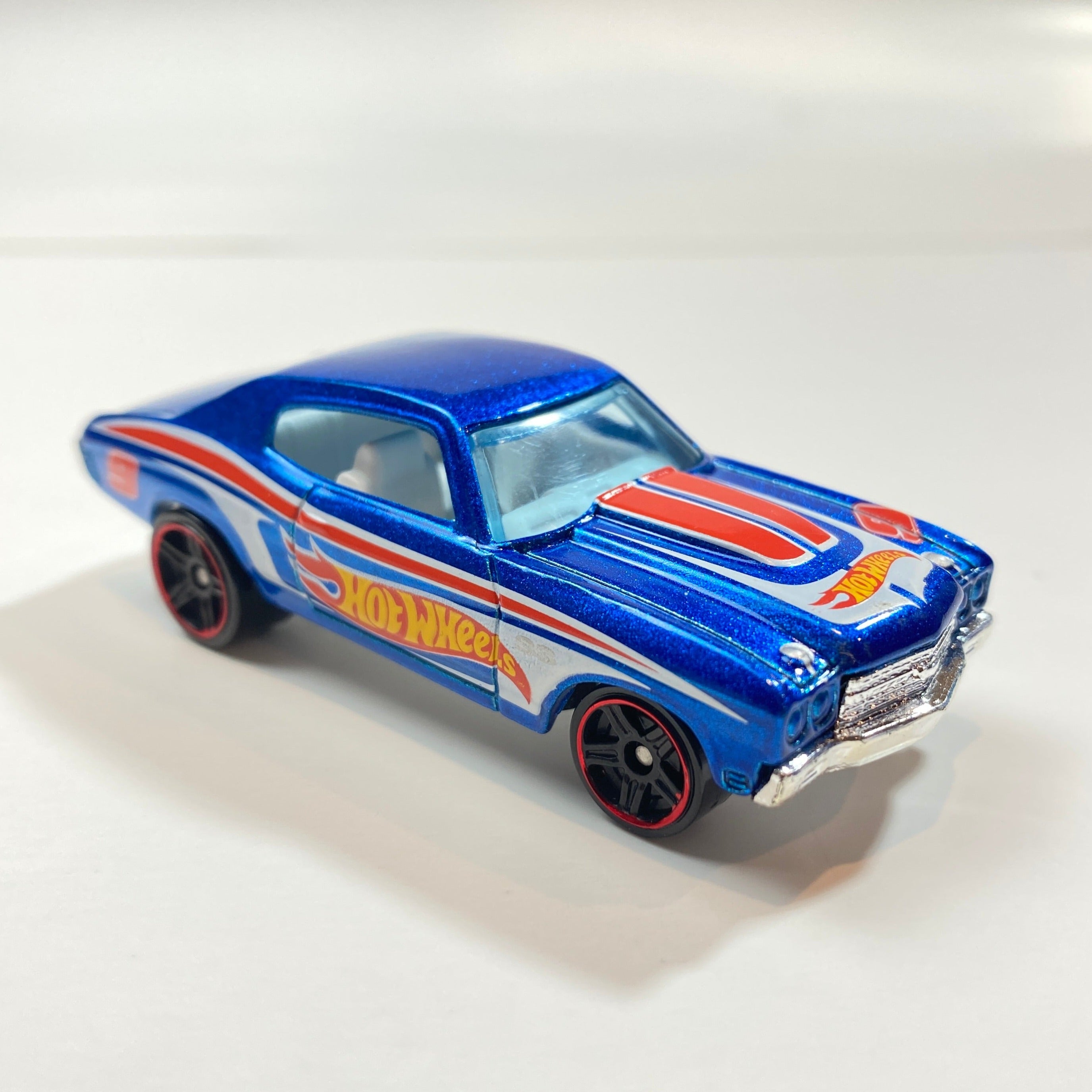 Super Rare - First Edition 1998 Hot Wheels 1970 CHEVELLE SS Blue Metallic NM