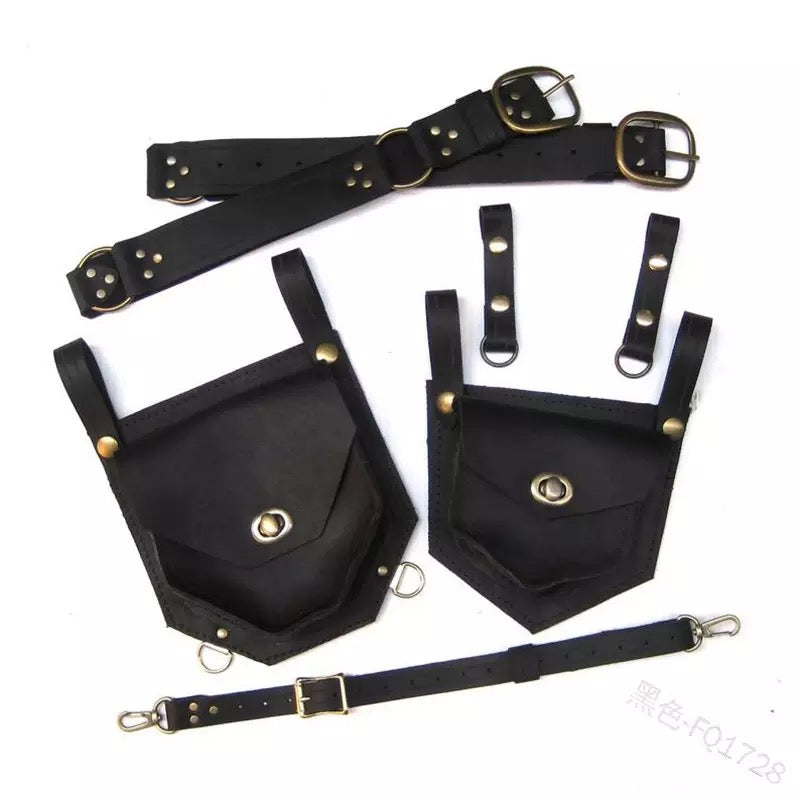 Side Pouch Brown Leather