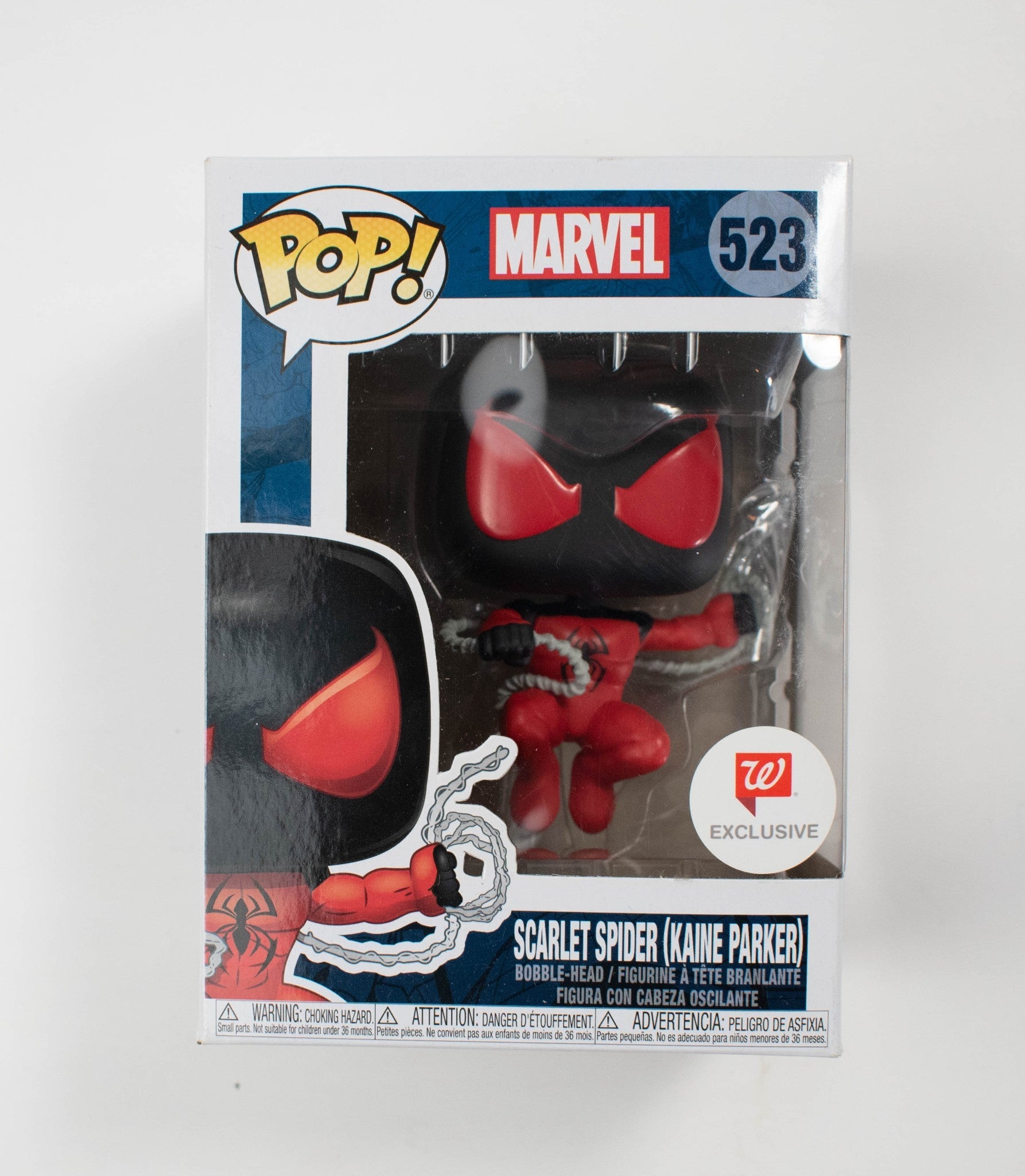 Pop Funko Scarlet Spider Kane Parker Marvel 523 Walgreens Exclusive