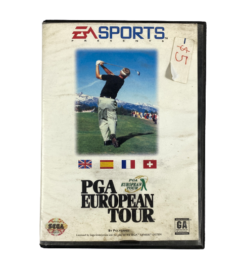 PGA European Tour Sega Genesis Game