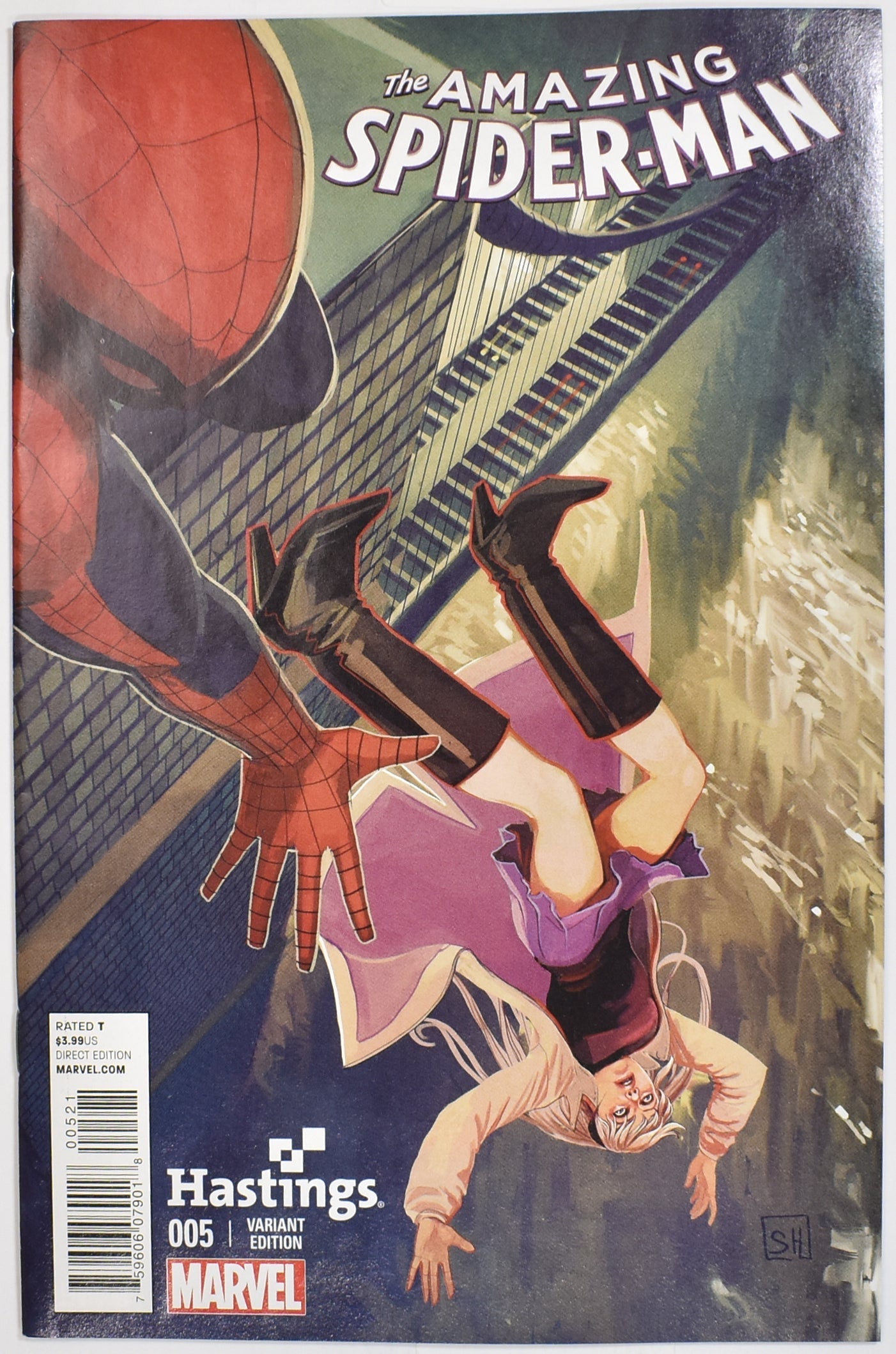 The Amazing Spider Man 5 Hastings Exclusive Variant Cover Comic Book Marvel