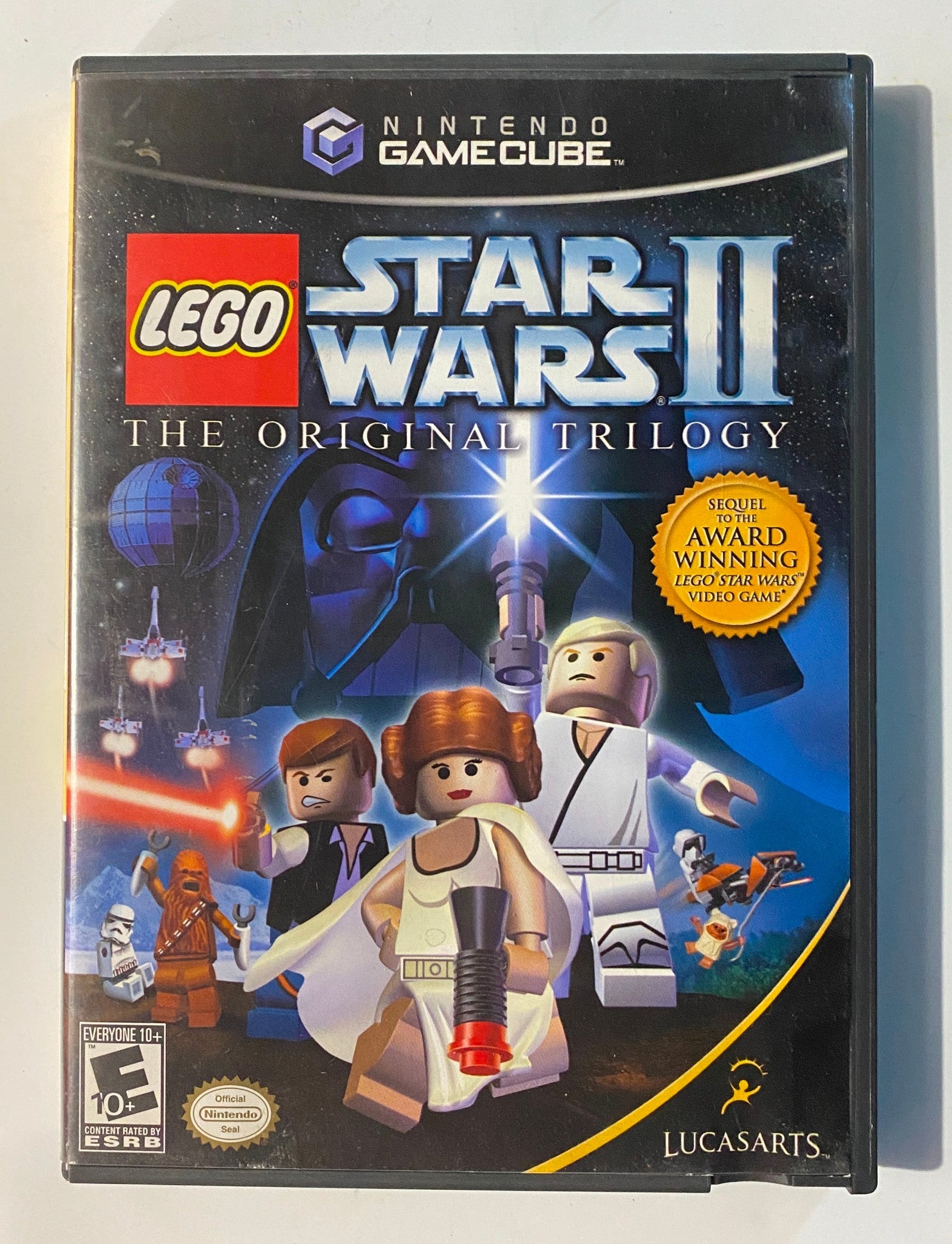 Star Wars The Original Trilogy 2 Nintendo Game Cube Legos Used Game