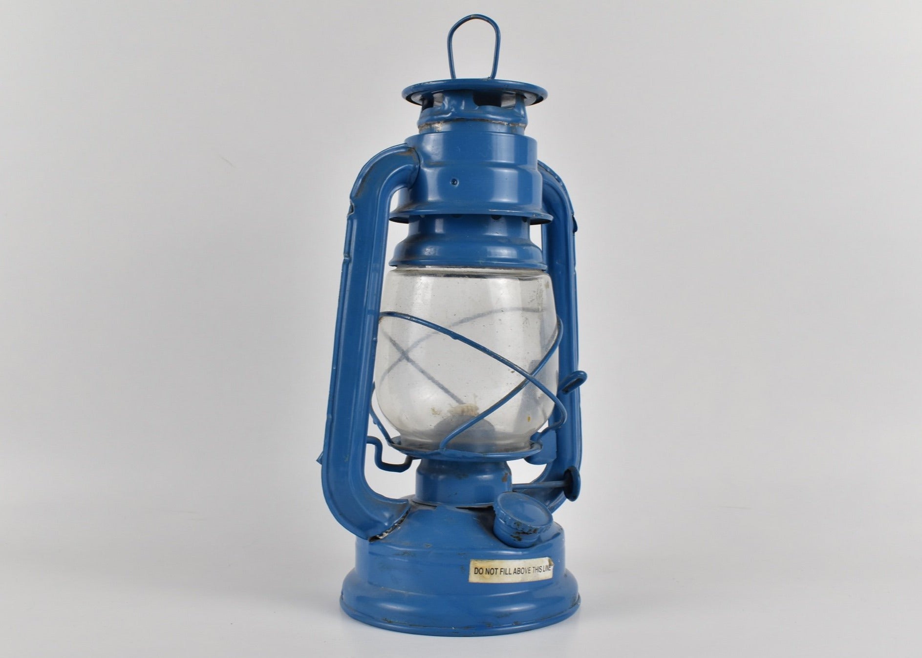 Vintage  Lantern Blue Collectible