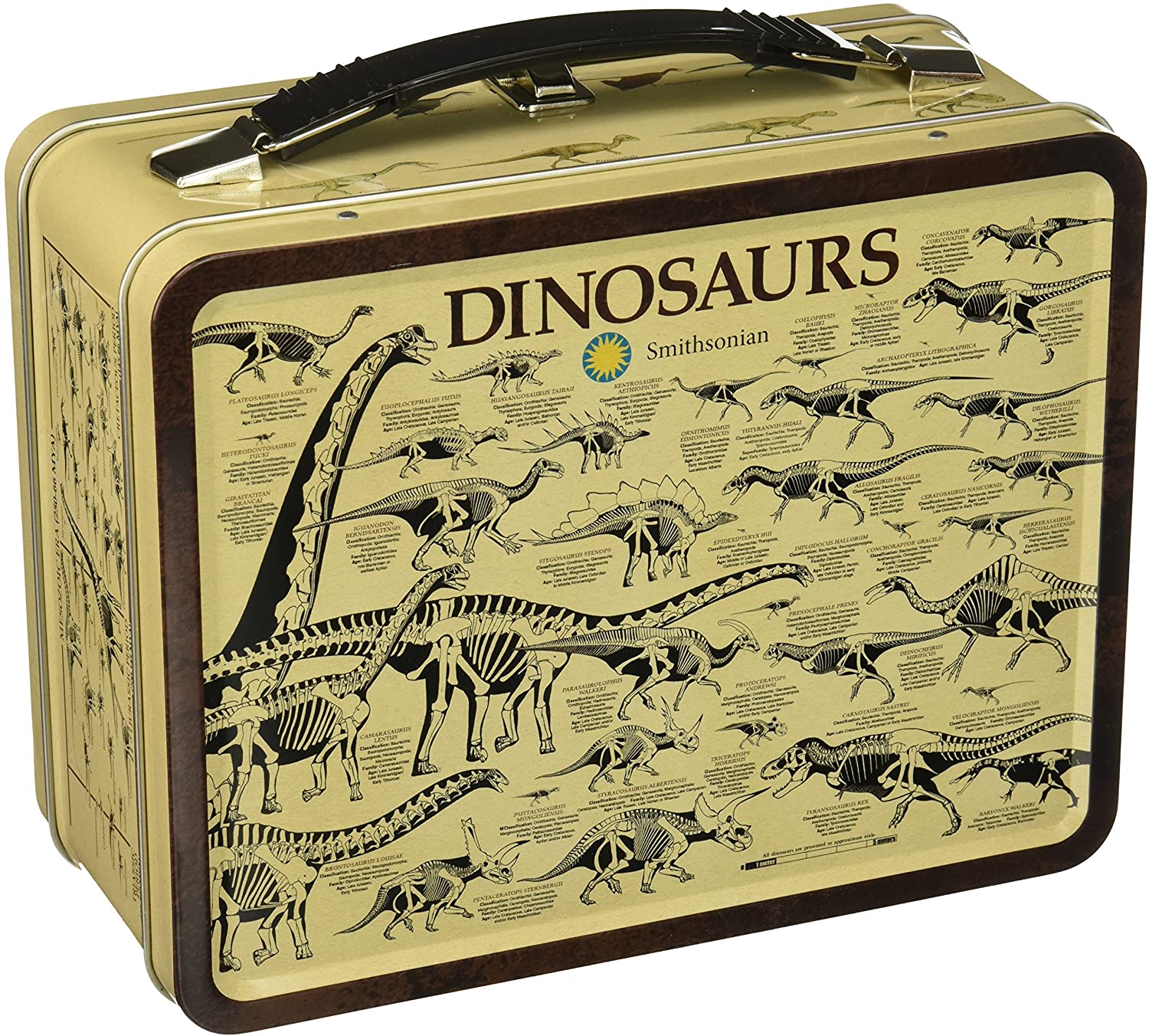 Dinosaur Lunch box Tin New