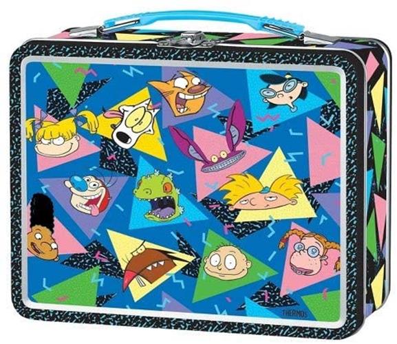 Retro 90s Lunch Box Tin New